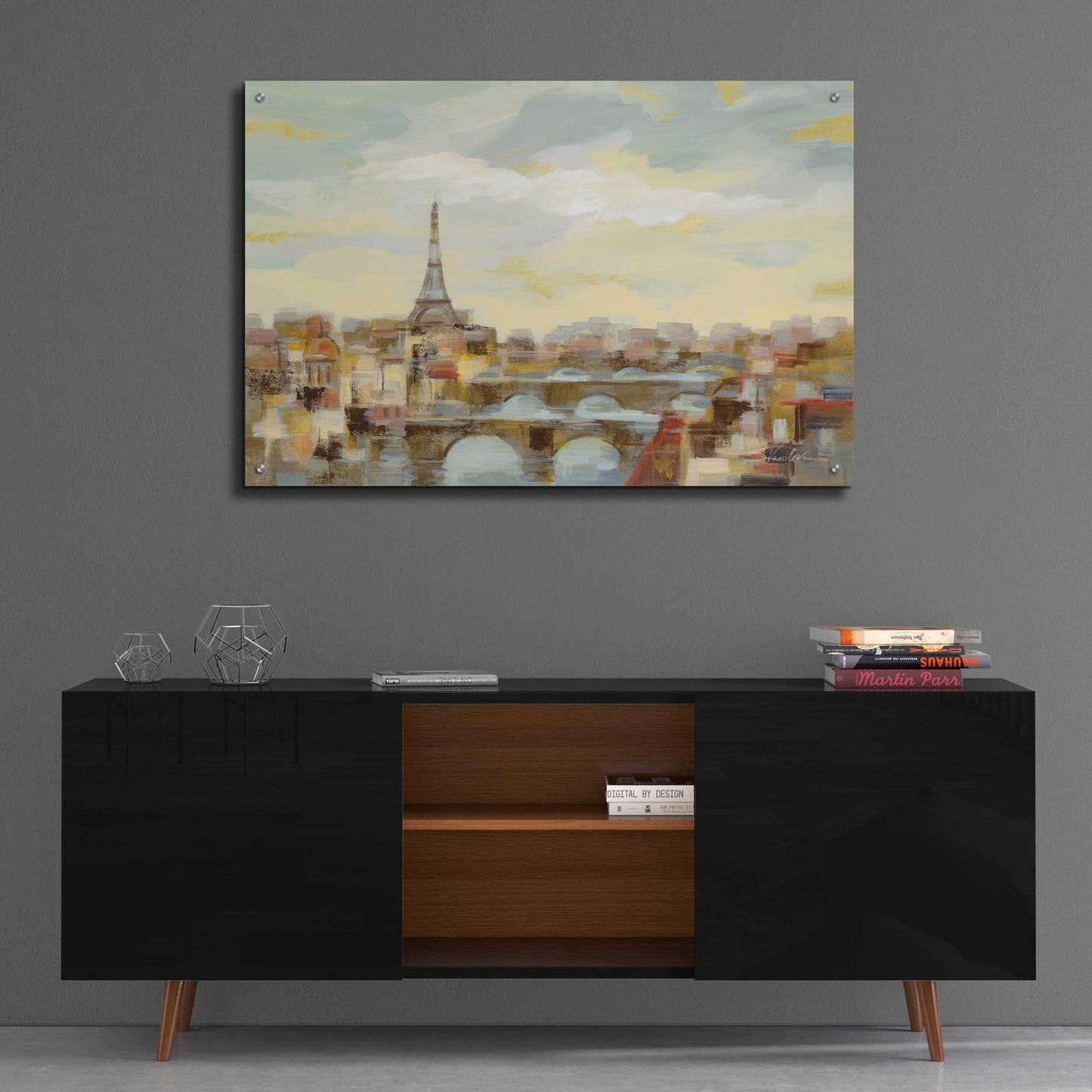 Epic Art 'Paris Afternoon' by Silvia Vassileva, Acrylic Glass Wall Art,36x24