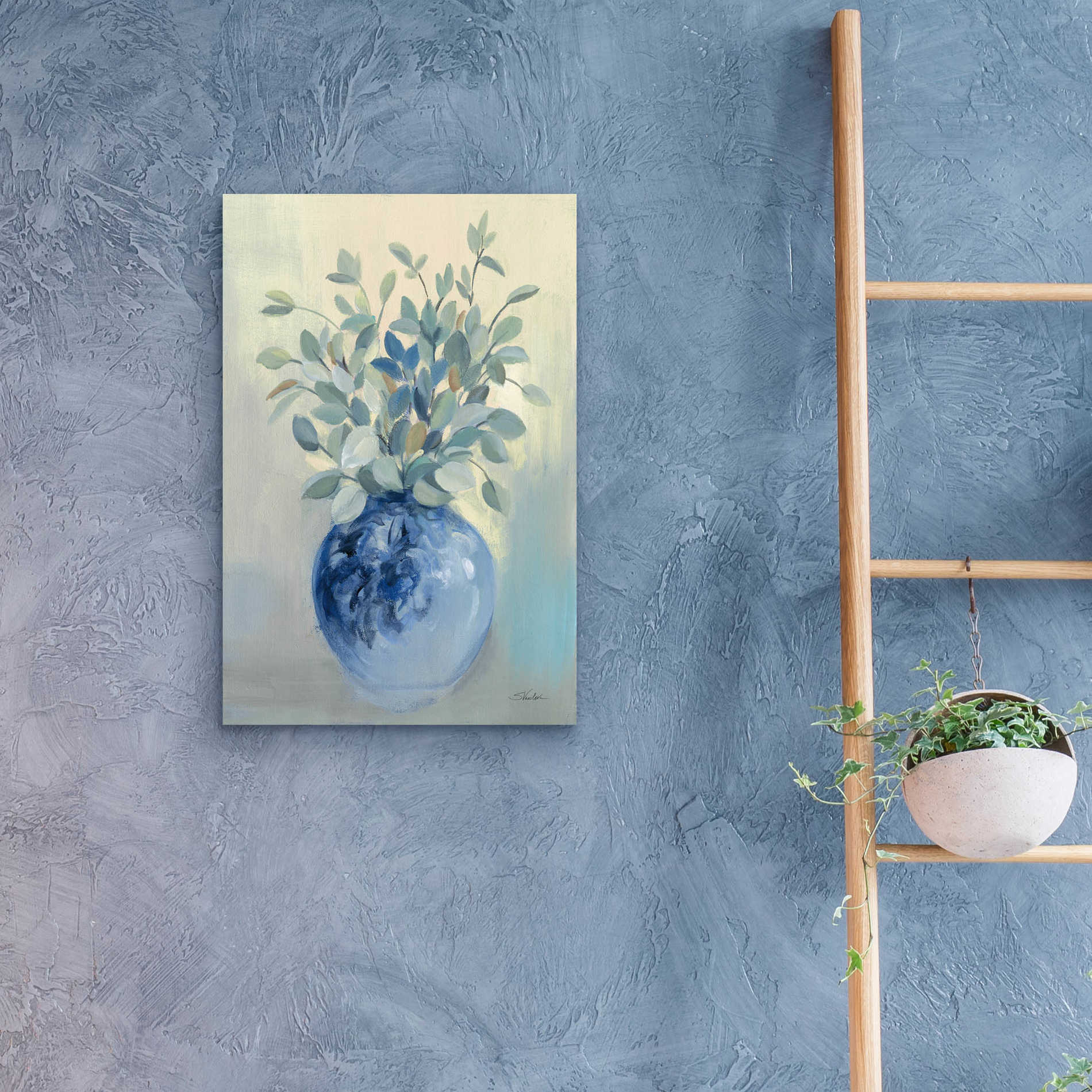 Epic Art 'Sage Botanical' by Silvia Vassileva, Acrylic Glass Wall Art,16x24