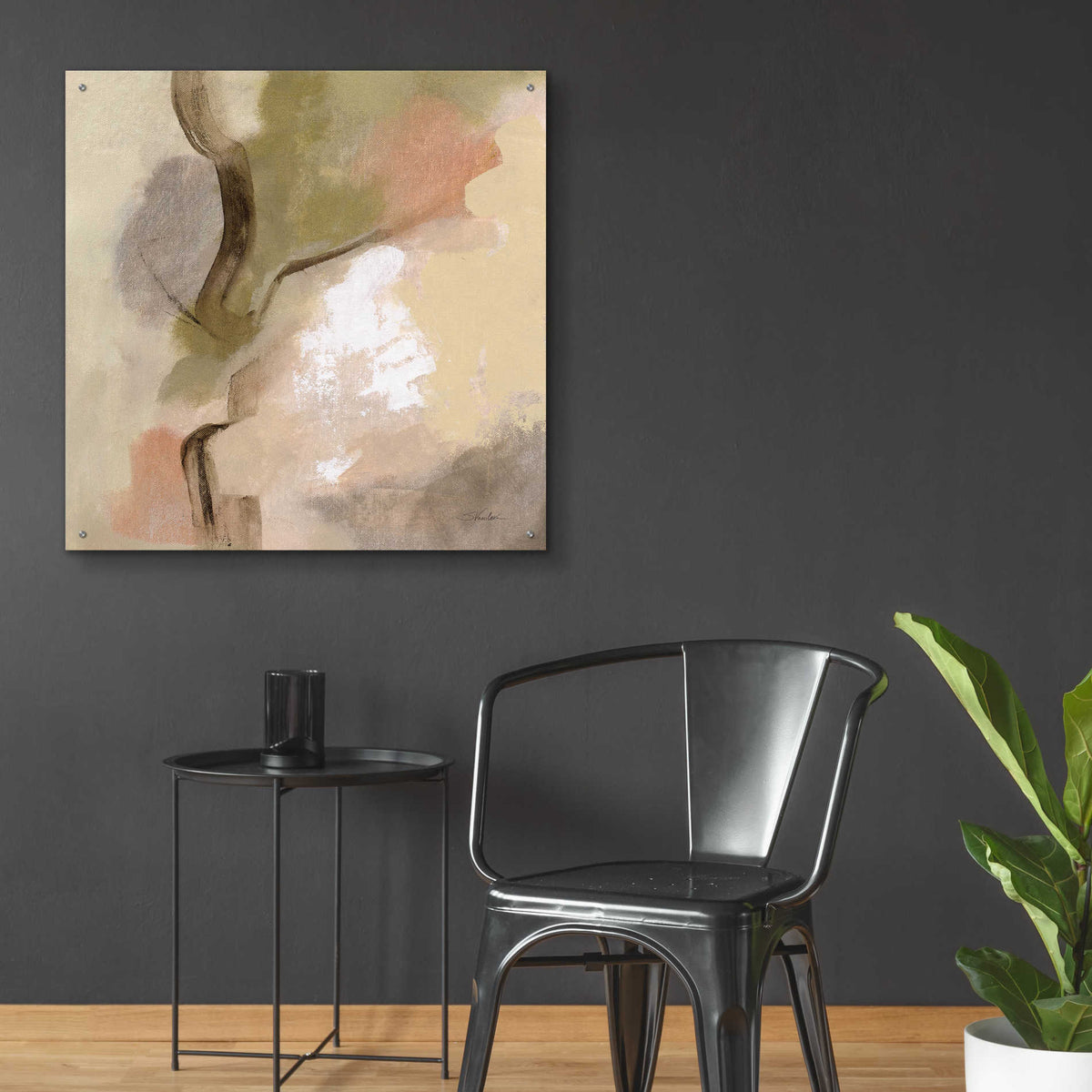 Epic Art 'Meadow View I' by Silvia Vassileva, Acrylic Glass Wall Art,36x36