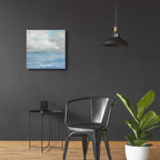 Epic Art 'Morning Seaside Clouds' by Silvia Vassileva, Acrylic Glass Wall Art,24x24