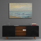Epic Art 'Sunrise Over the Sea' by Silvia Vassileva, Acrylic Glass Wall Art,36x24