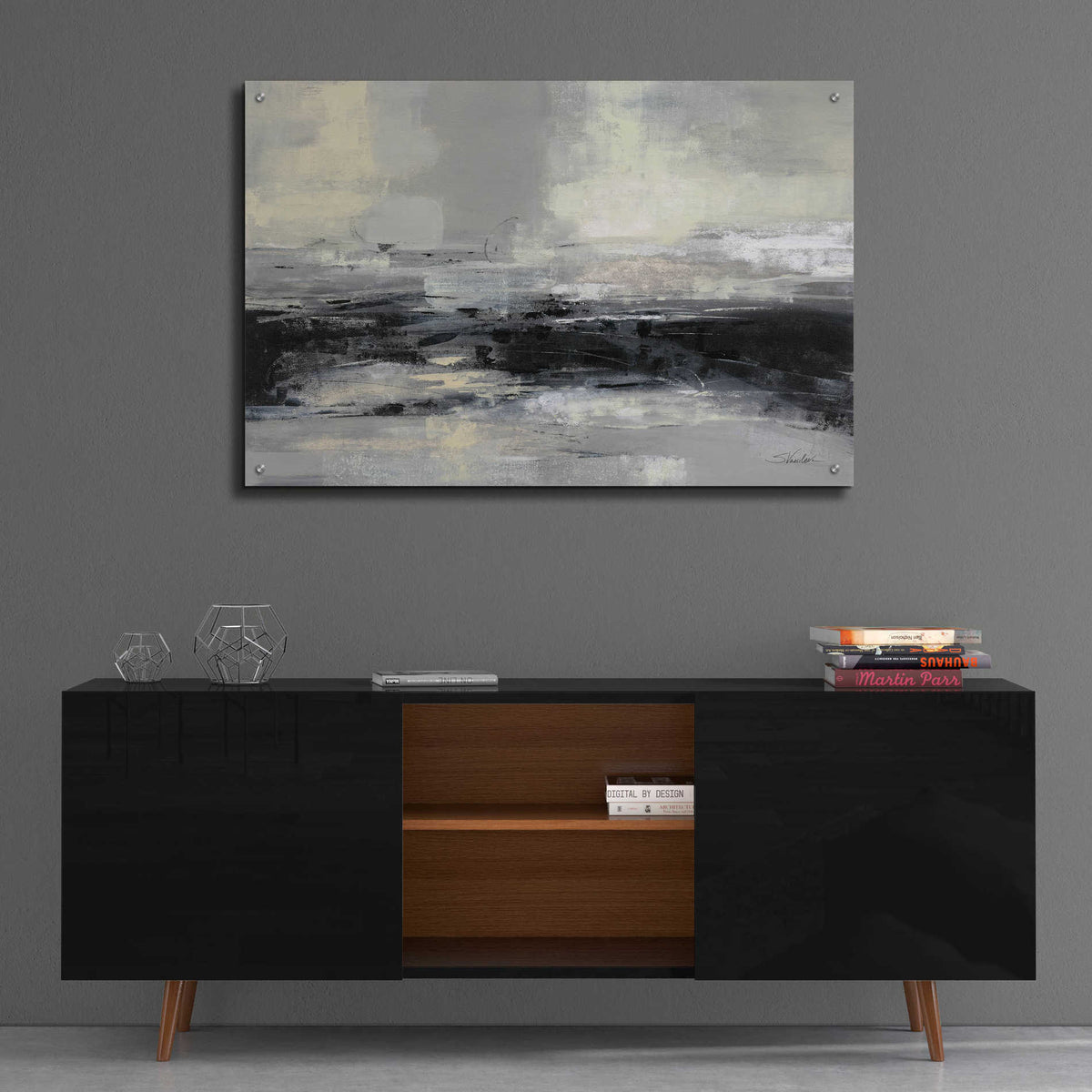 Epic Art 'Winter Road' by Silvia Vassileva, Acrylic Glass Wall Art,36x24