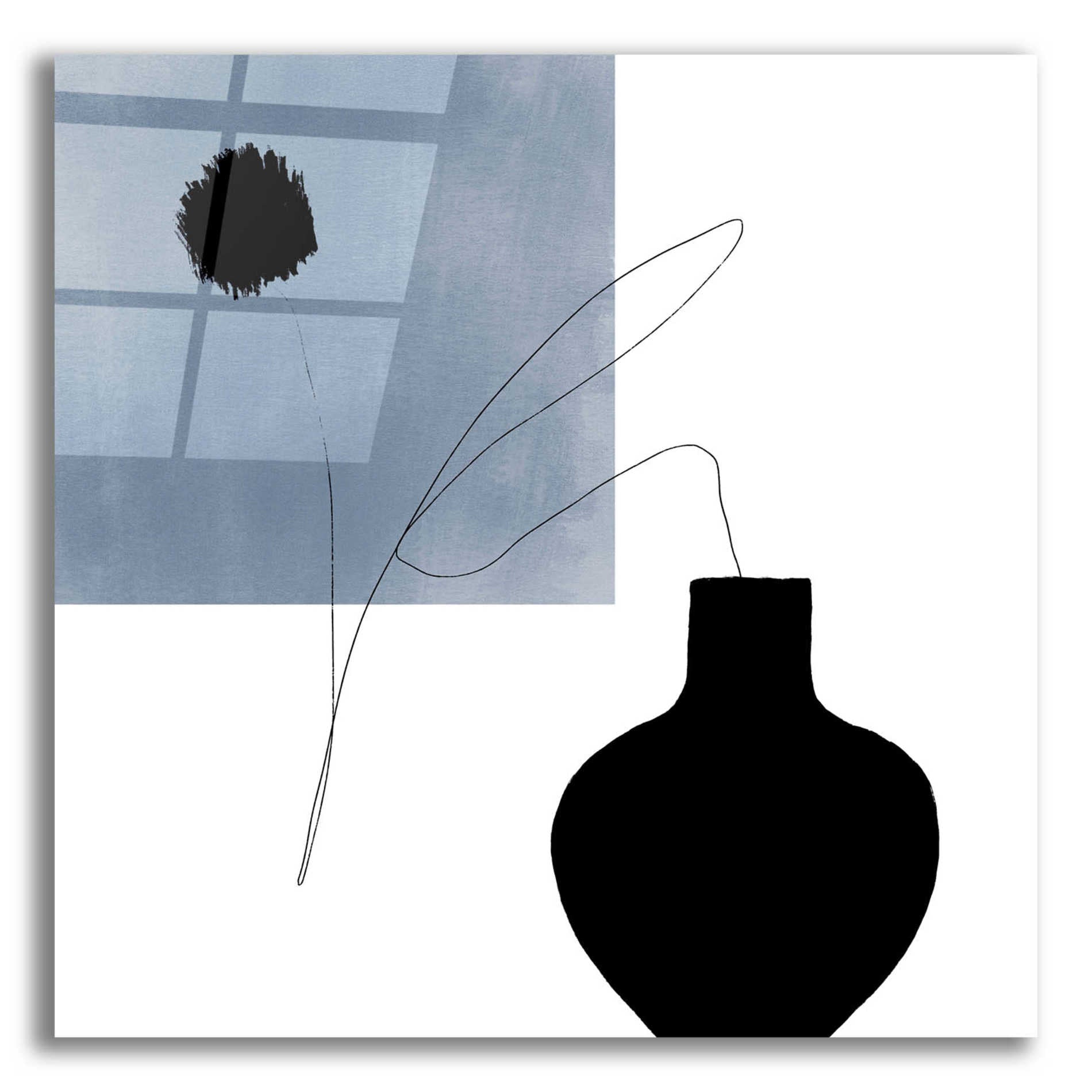 Epic Art 'A Breath of Hair' by Cesare Bellassai, Acrylic Glass Wall Art,12x12x1.1x0,18x18x1.1x0,26x26x1.74x0,37x37x1.74x0