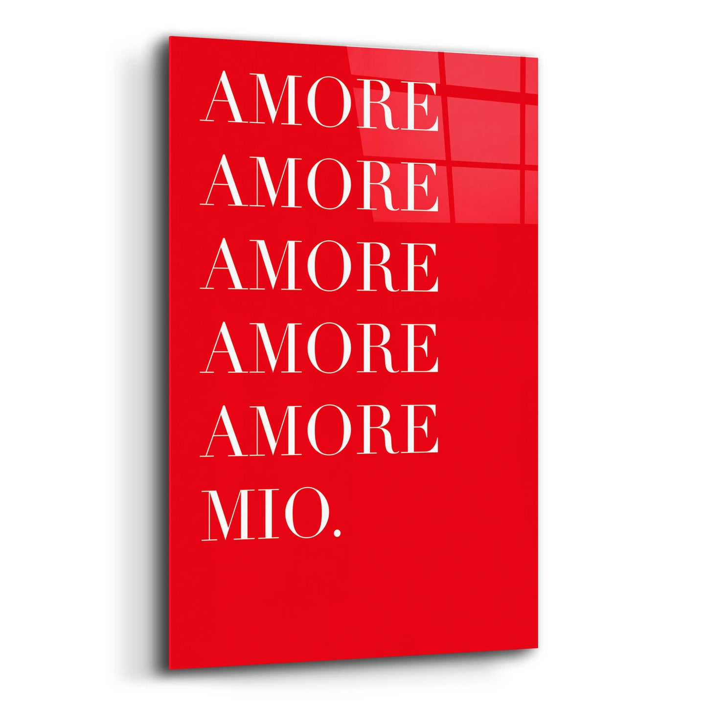 Epic Art 'Amore Mio Amore Mio' by Cesare Bellassai, Acrylic Glass Wall Art,12x16