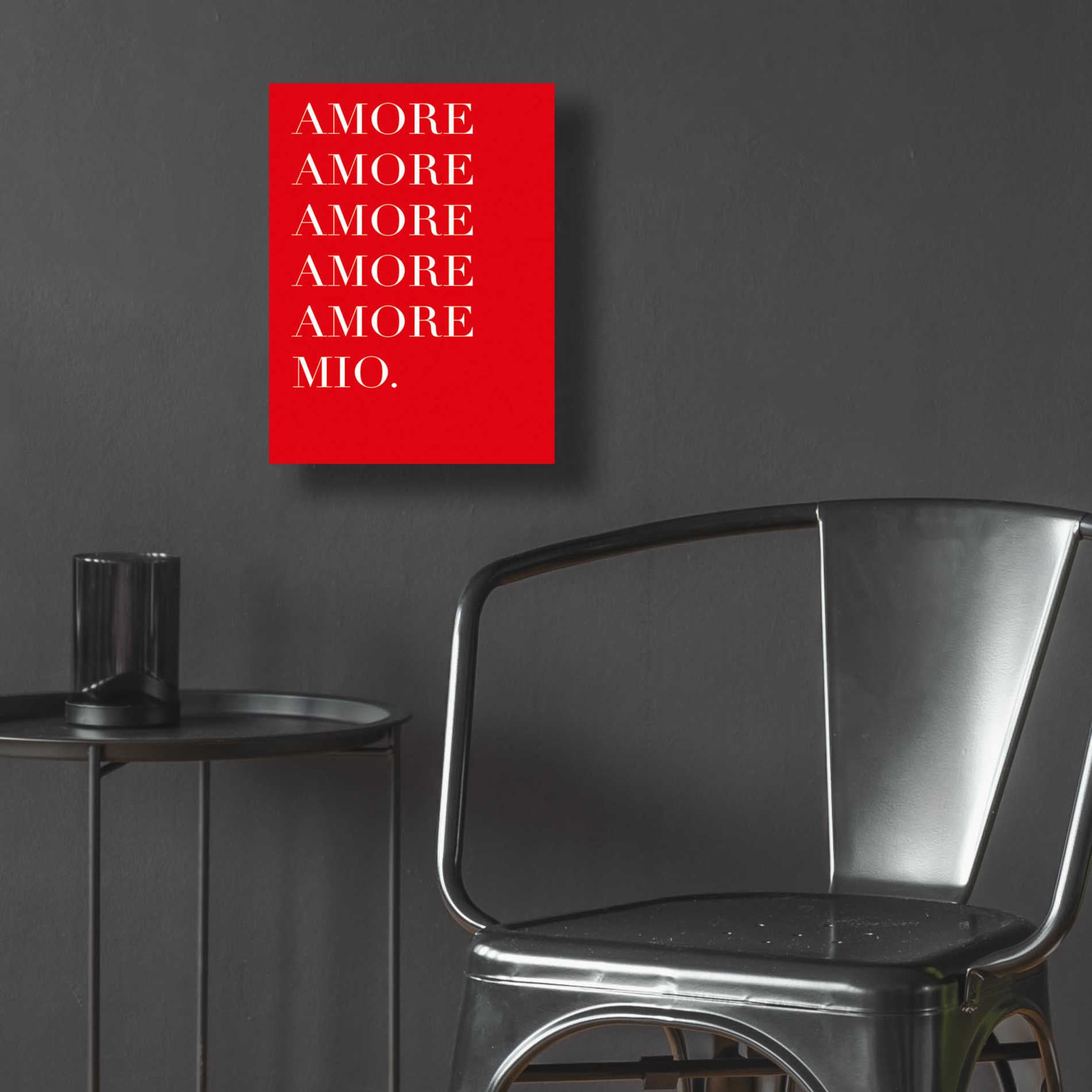 Epic Art 'Amore Mio Amore Mio' by Cesare Bellassai, Acrylic Glass Wall Art,12x16