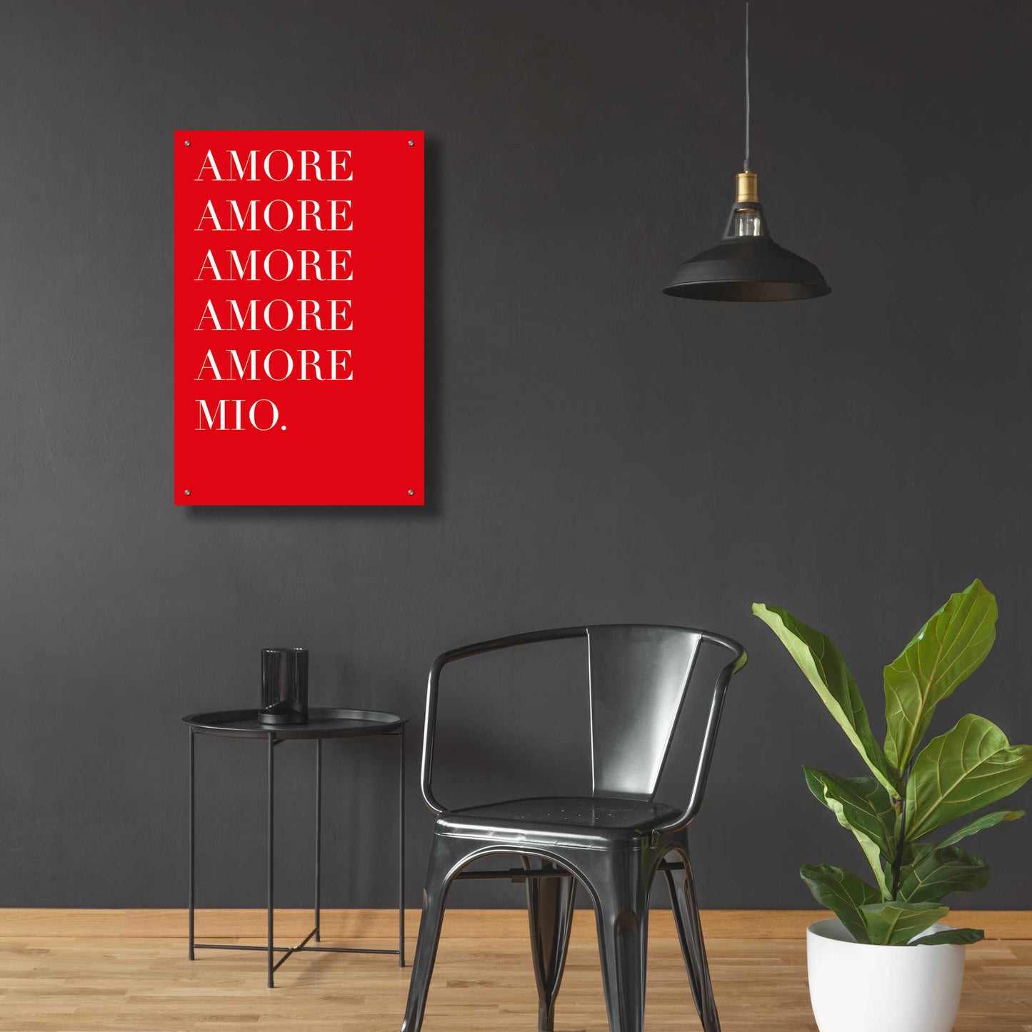 Epic Art 'Amore Mio Amore Mio' by Cesare Bellassai, Acrylic Glass Wall Art,24x36