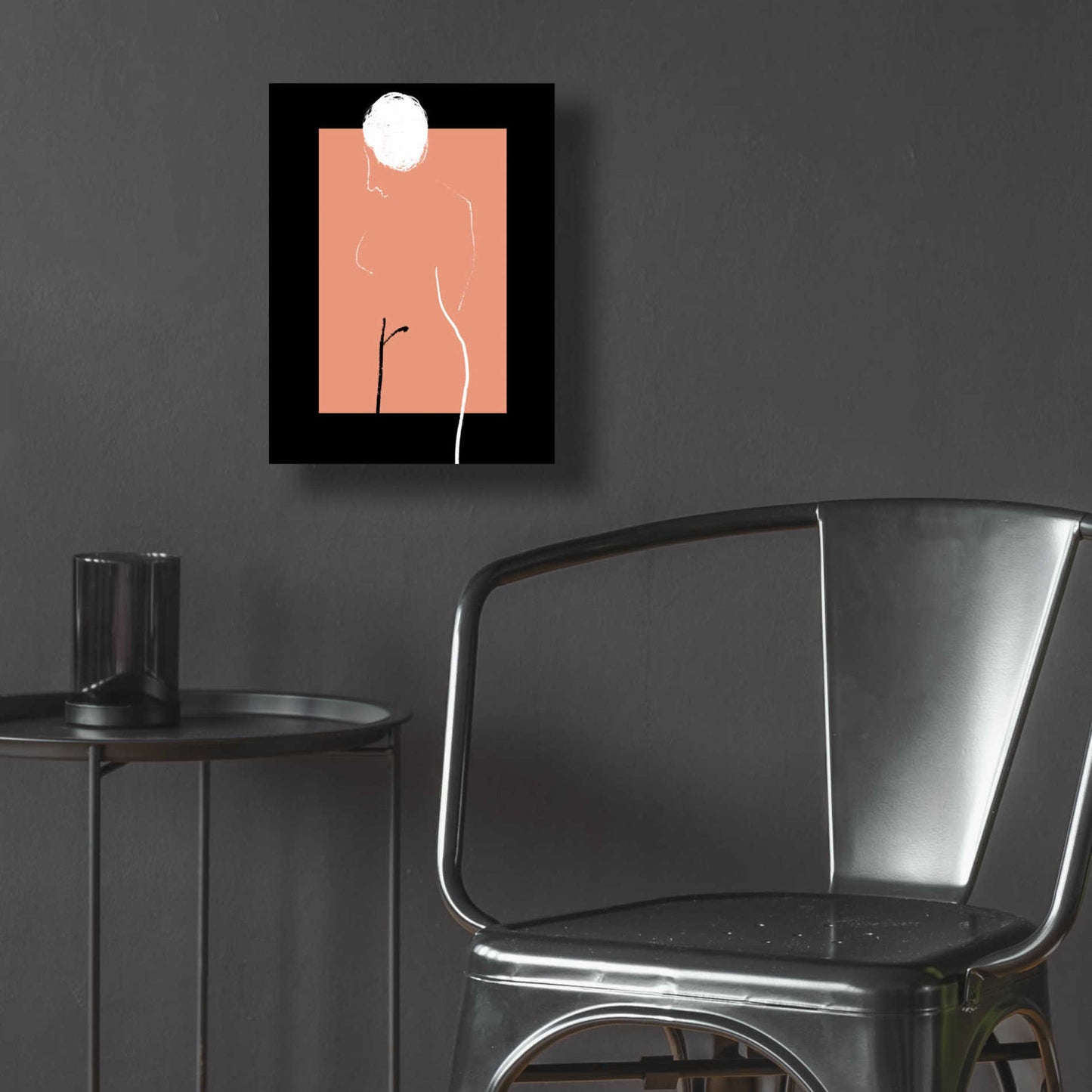 Epic Art 'Artistic Nude' by Cesare Bellassai, Acrylic Glass Wall Art,12x16