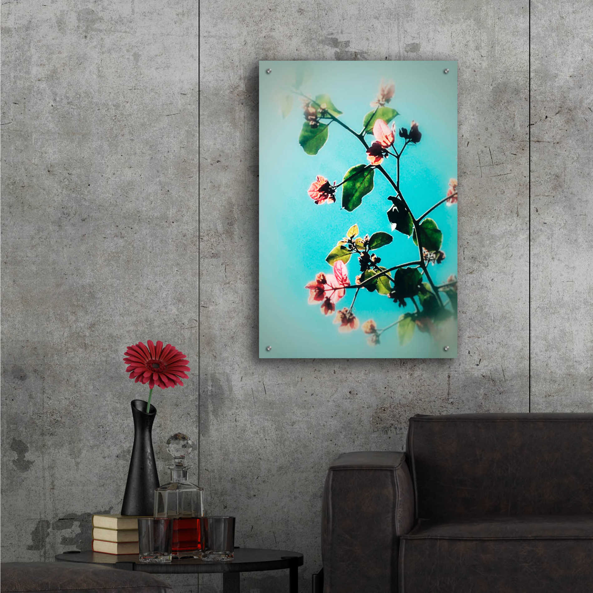 Epic Art 'Bloom & Beauty' by Cesare Bellassai, Acrylic Glass Wall Art,24x36