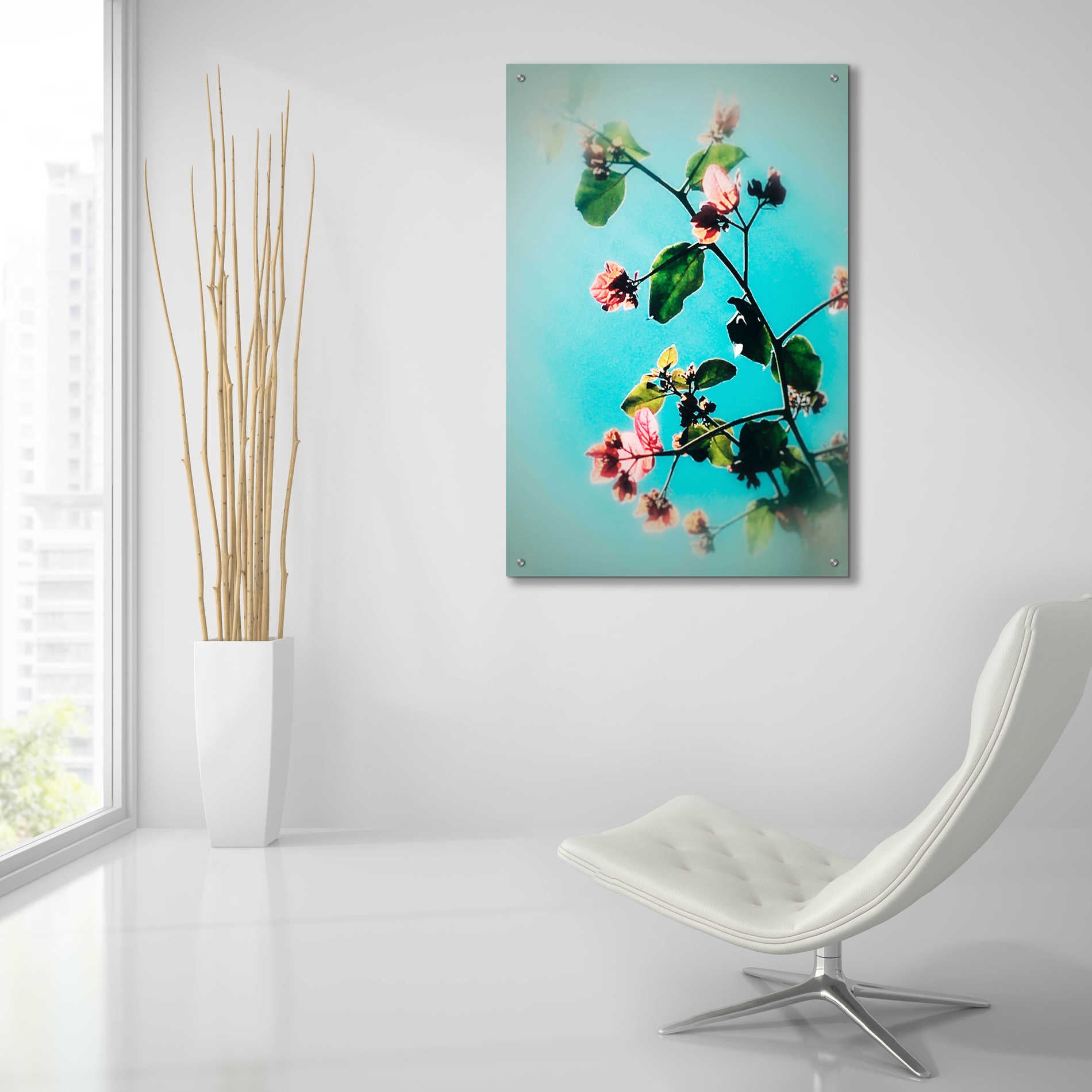 Epic Art 'Bloom & Beauty' by Cesare Bellassai, Acrylic Glass Wall Art,24x36