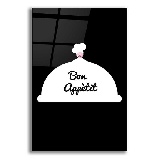 Epic Art 'Bon Appetit' by Cesare Bellassai, Acrylic Glass Wall Art,12x18x1.1x0,18x26x1.1x0,26x40x1.74x0,40x60x1.74x0