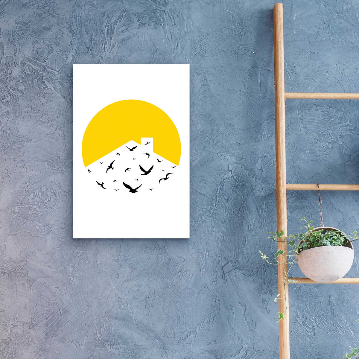 Epic Art 'Morning Sunshine' by Cesare Bellassai, Acrylic Glass Wall Art,16x24