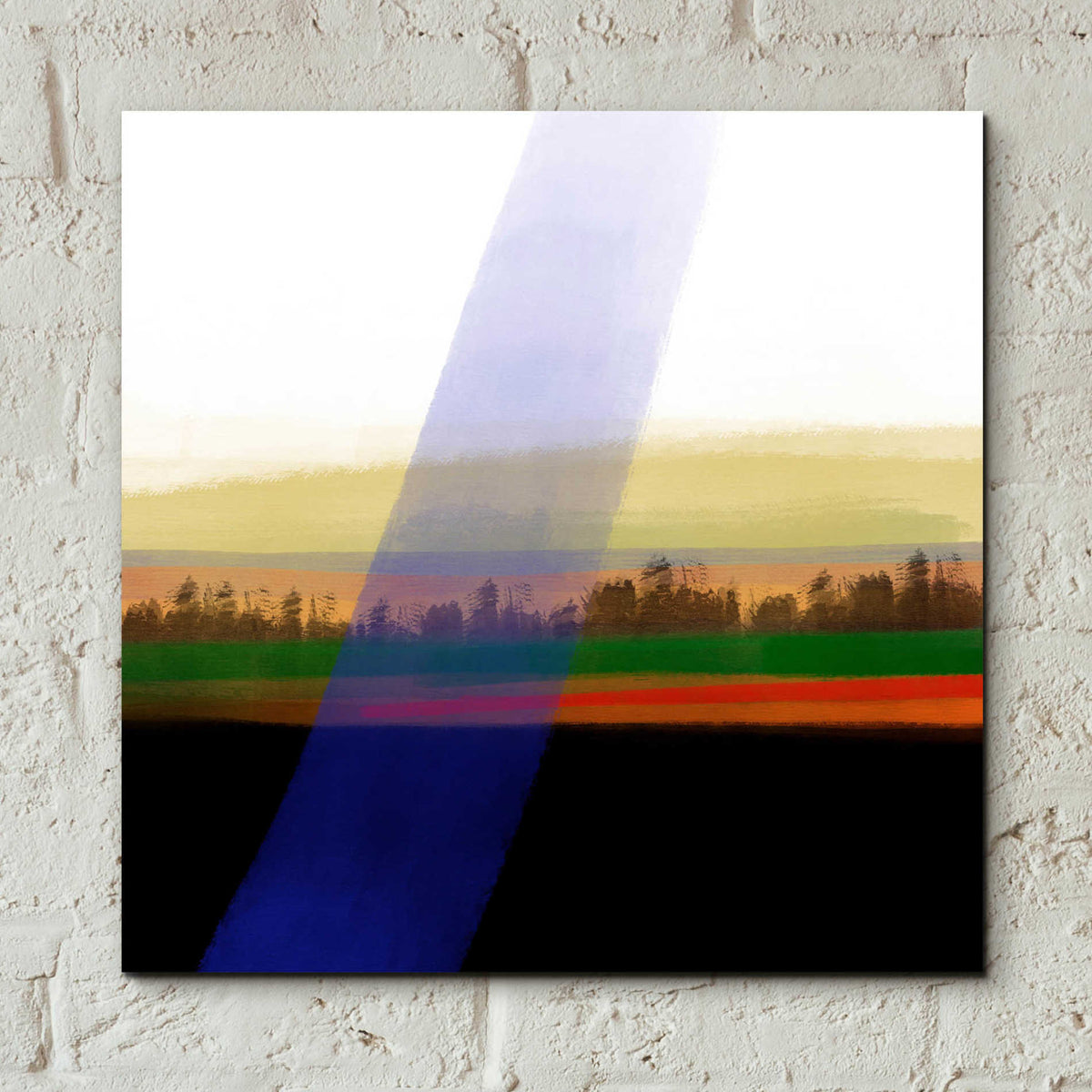 Epic Art 'Morning Thought' by Cesare Bellassai, Acrylic Glass Wall Art,12x12