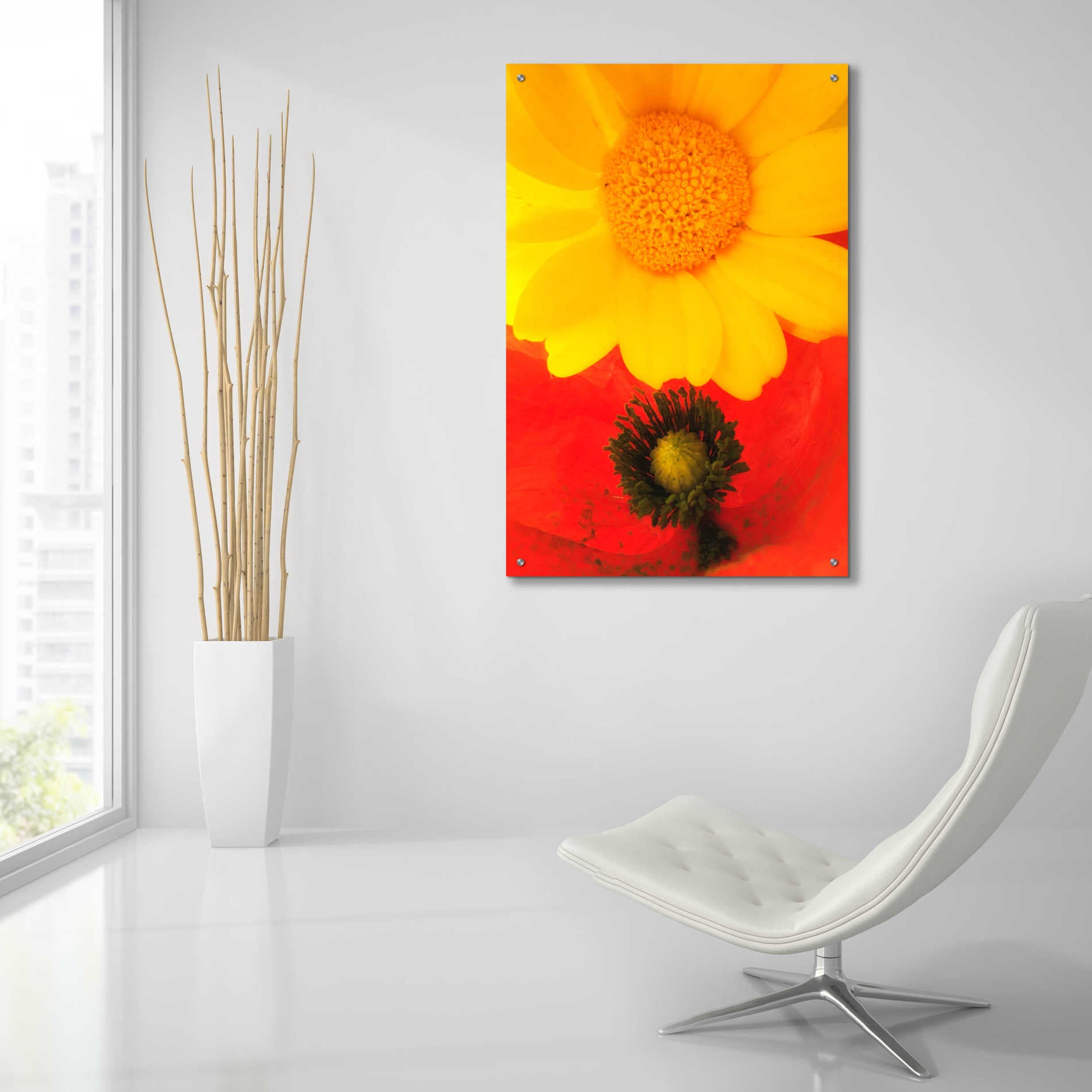 Epic Art 'Spring Love' by Cesare Bellassai, Acrylic Glass Wall Art,24x36