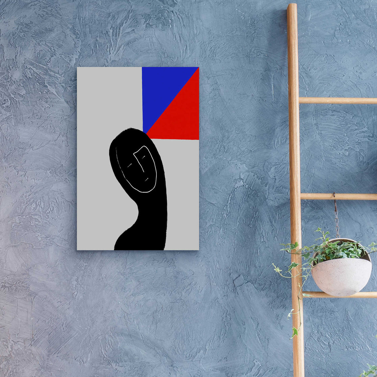 Epic Art 'Square Thought' by Cesare Bellassai, Acrylic Glass Wall Art,16x24