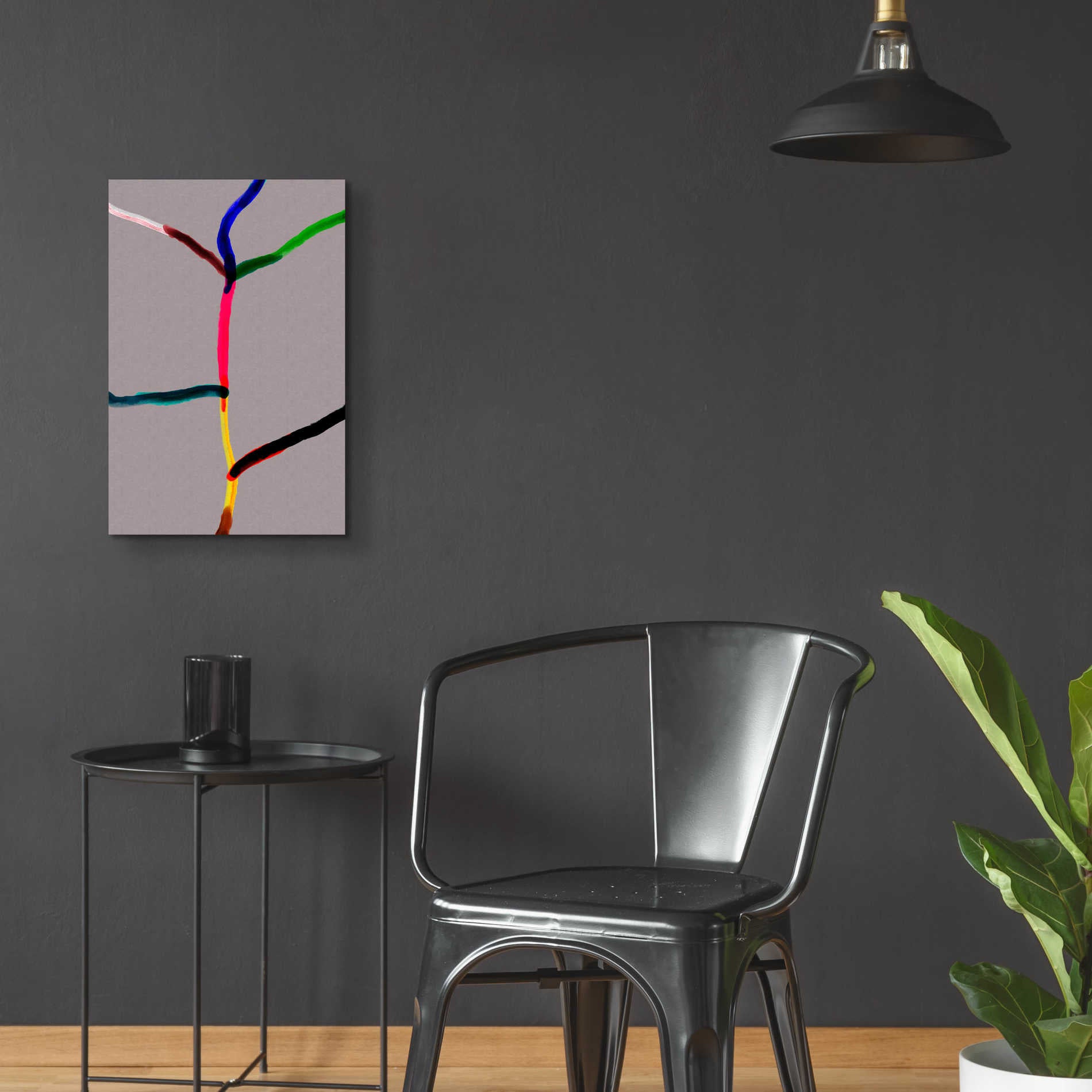 Epic Art 'The Tree of Happiness' by Cesare Bellassai, Acrylic Glass Wall Art,16x24