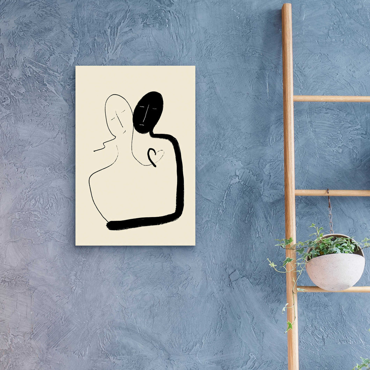 Epic Art 'Together' by Cesare Bellassai, Acrylic Glass Wall Art,16x24