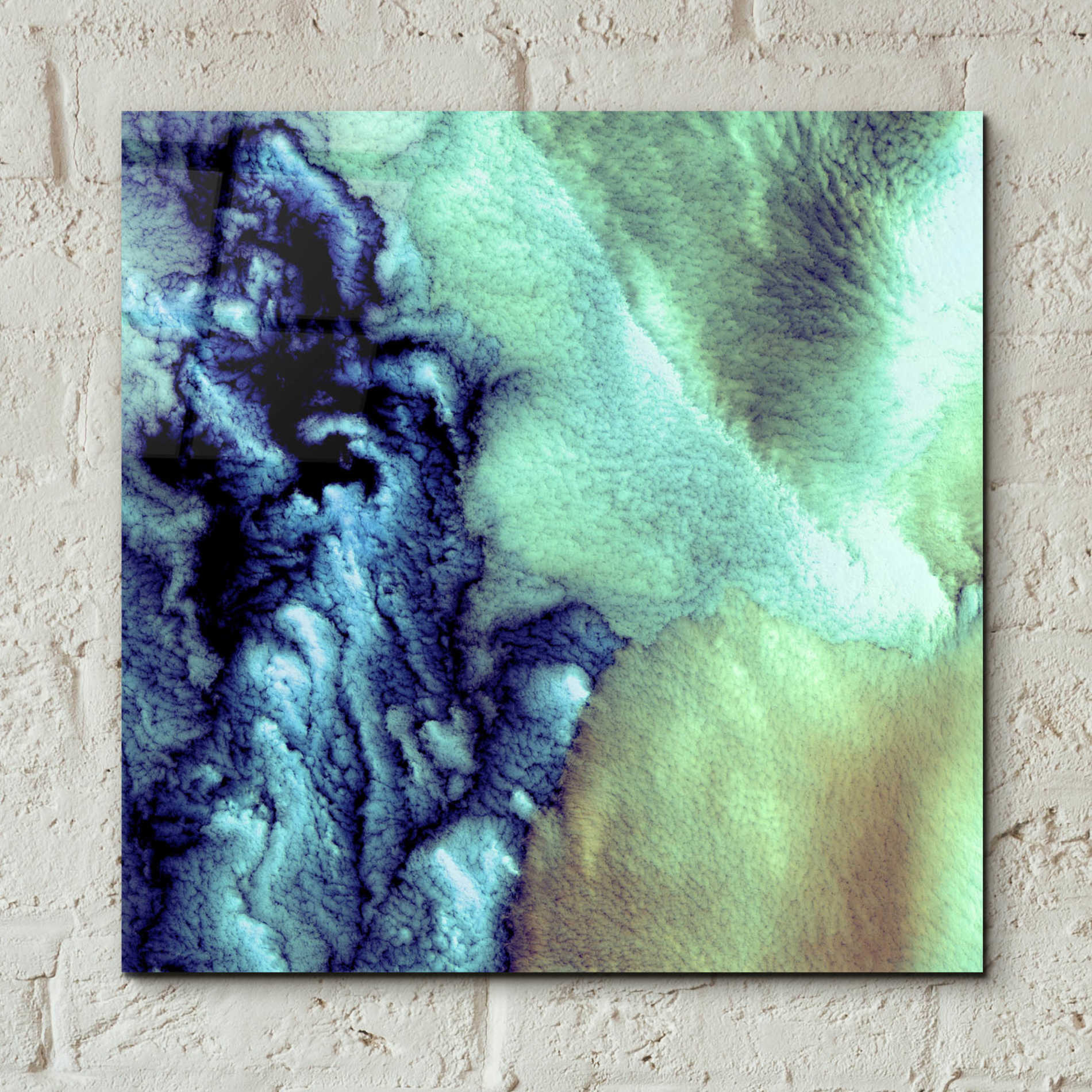 Epic Art 'Earth as Art: Aleutian Clouds' Acrylic Glass Wall Art,12x12