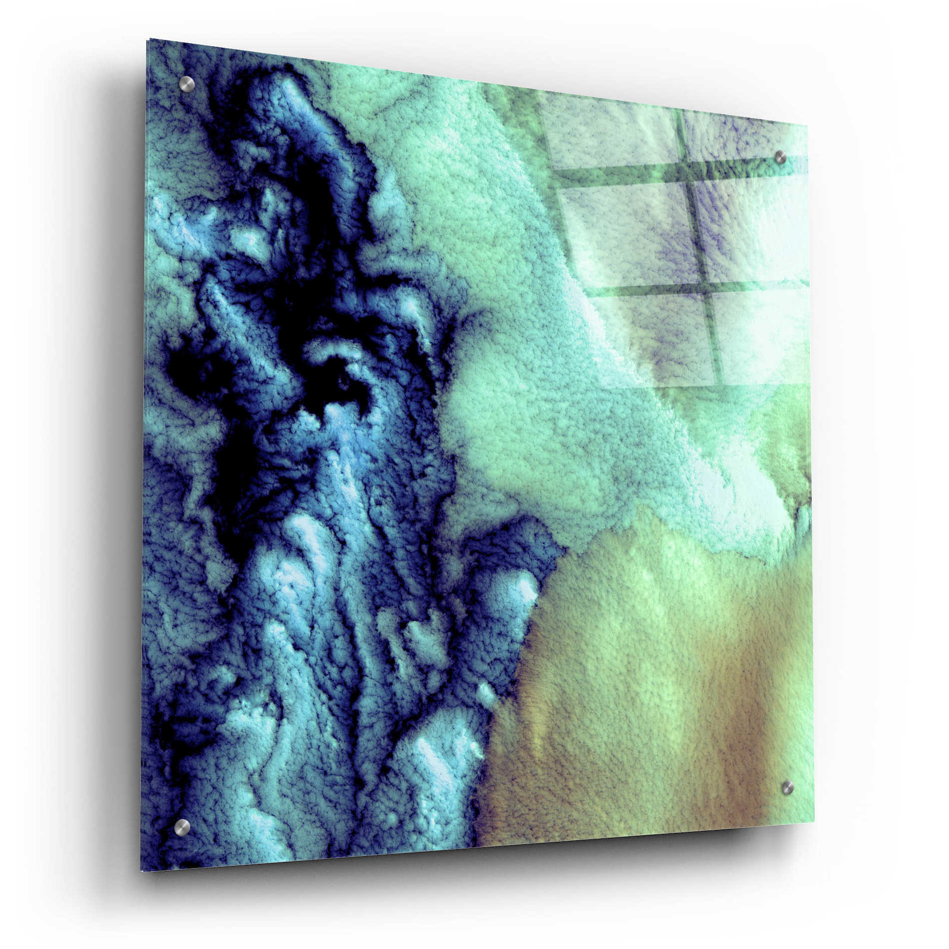 Epic Art 'Earth as Art: Aleutian Clouds' Acrylic Glass Wall Art,24x24