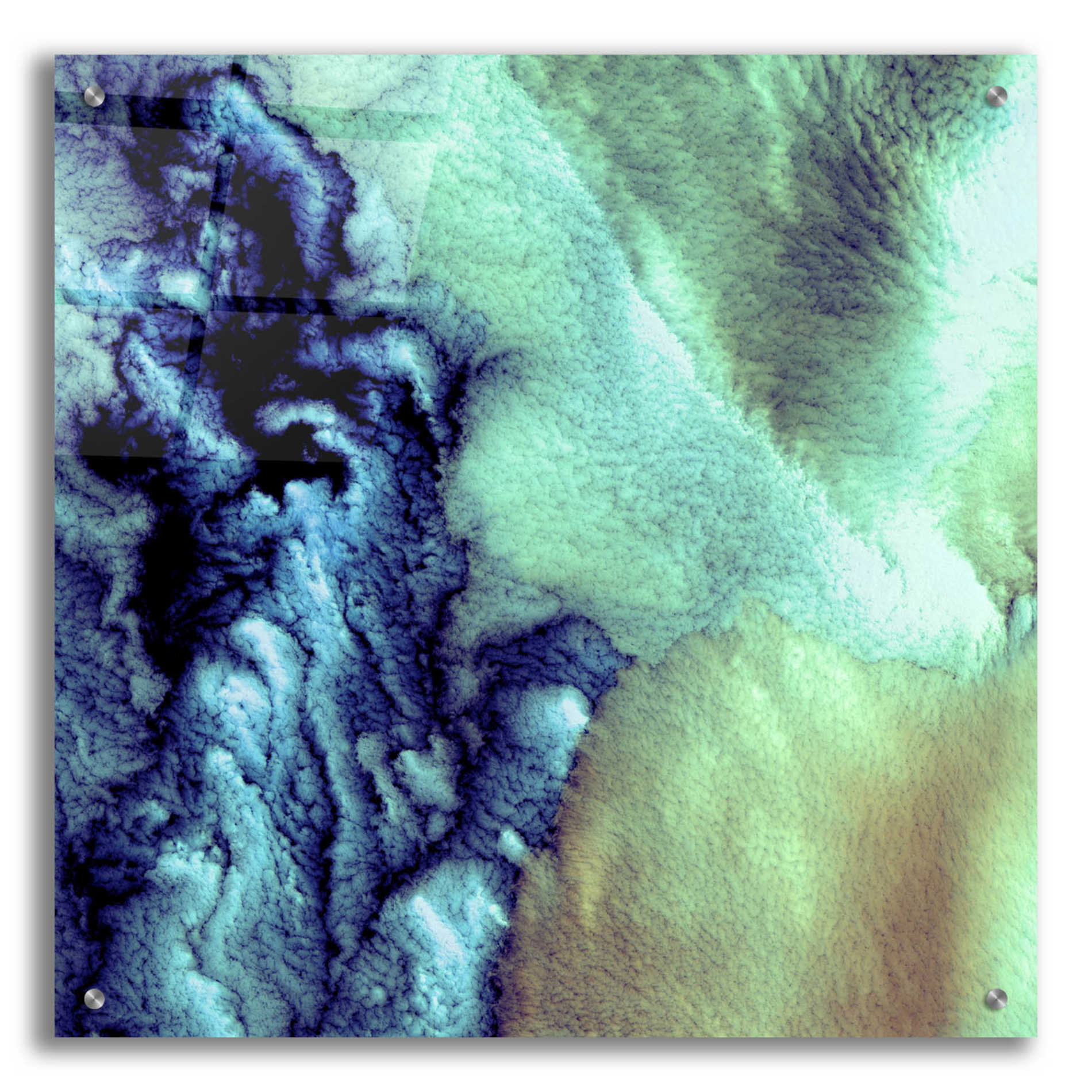 Epic Art 'Earth as Art: Aleutian Clouds' Acrylic Glass Wall Art,24x24