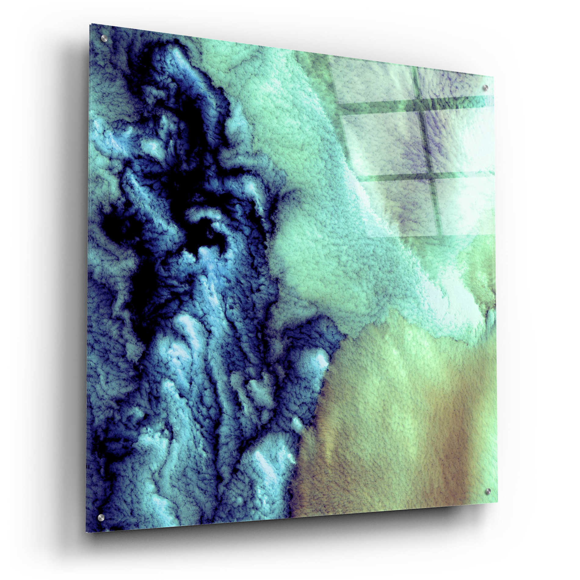 Epic Art 'Earth as Art: Aleutian Clouds' Acrylic Glass Wall Art,36x36