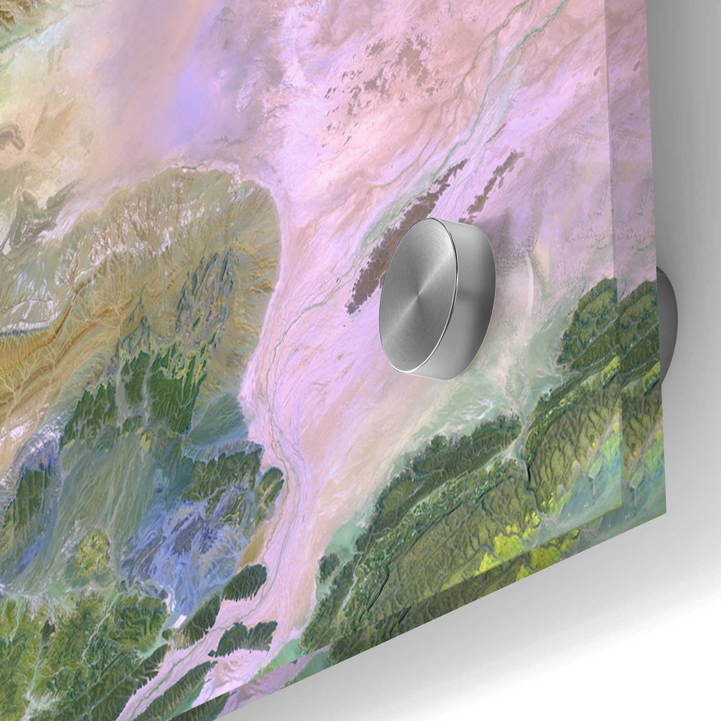 Epic Art 'Earth as Art: Atlas Mountains' Acrylic Glass Wall Art,36x36