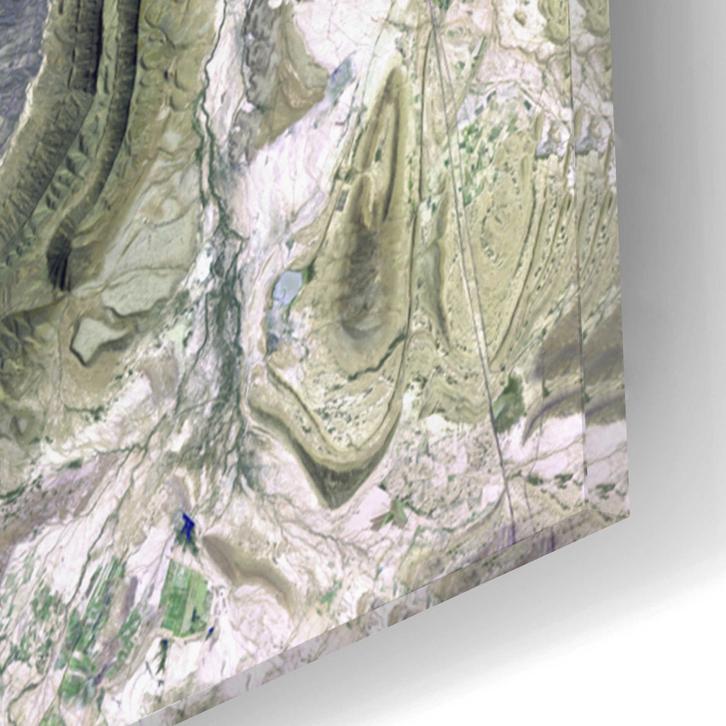 Epic Art 'Earth as Art: Coahuila ' Acrylic Glass Wall Art,12x12