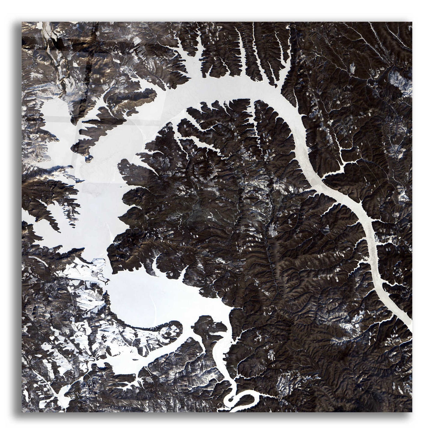 Epic Art 'Earth as Art: Dragon Lake' Acrylic Glass Wall Art