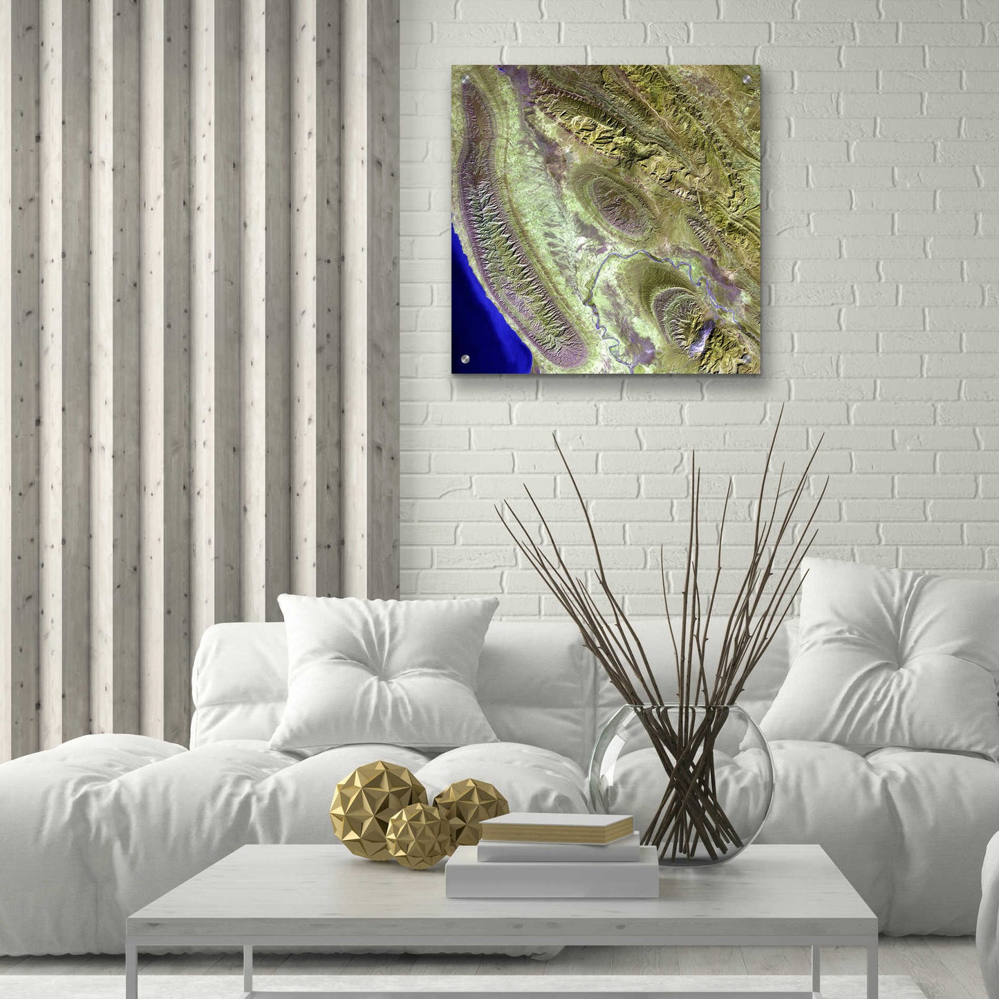 Epic Art 'Earth as Art: Konari ' Acrylic Glass Wall Art,24x24