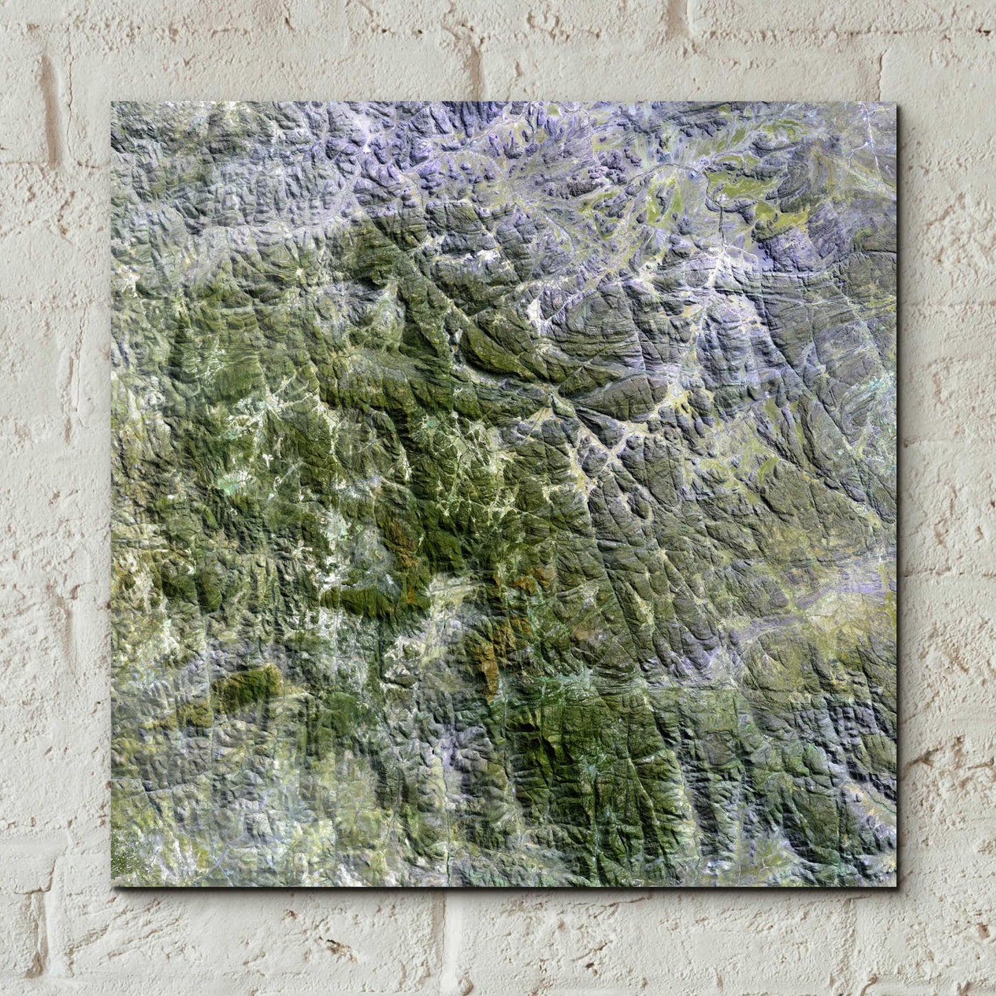 Epic Art 'Earth as Art: Namaqualand ' Acrylic Glass Wall Art,12x12