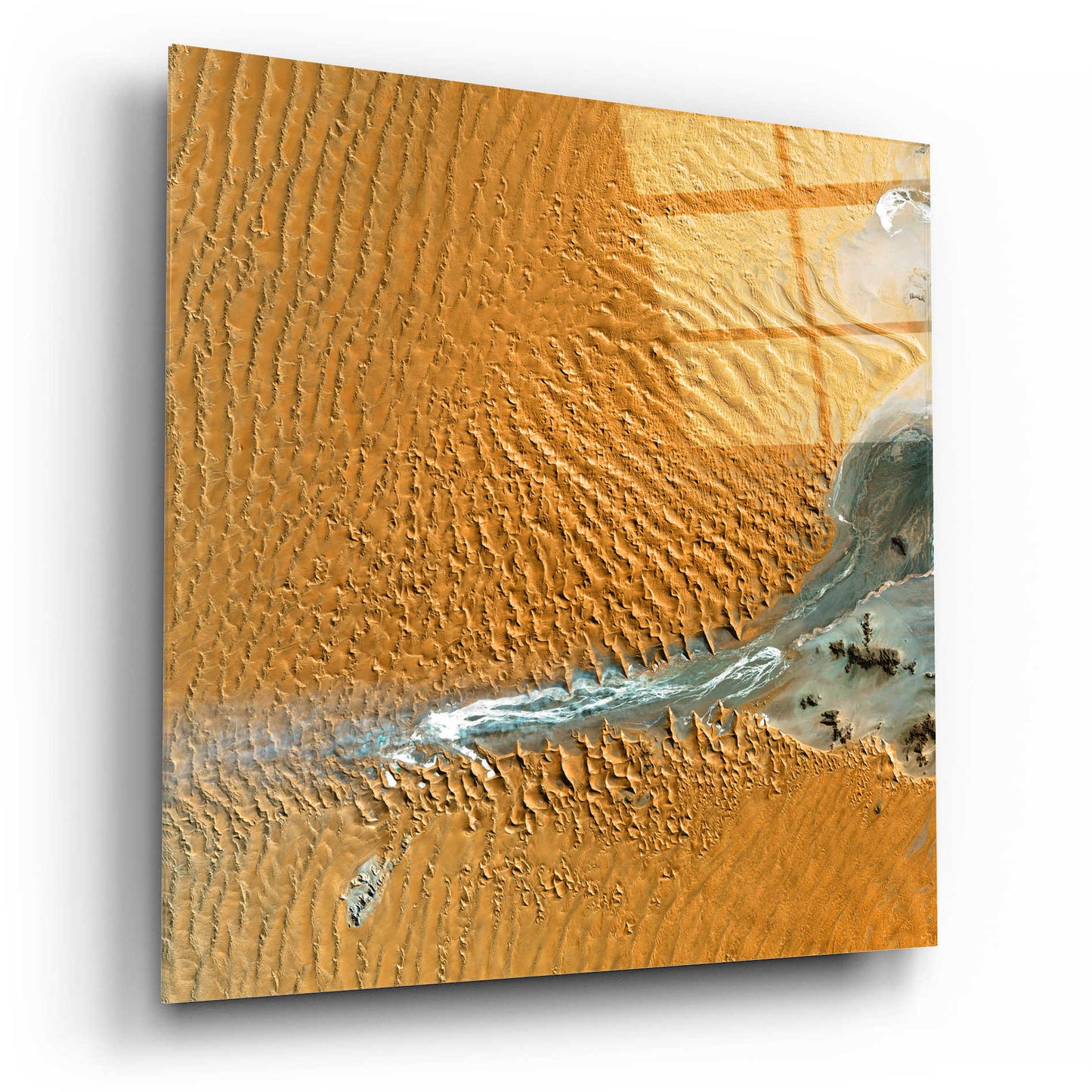 Epic Art 'Earth as Art: Namib Desert' Acrylic Glass Wall Art,12x12