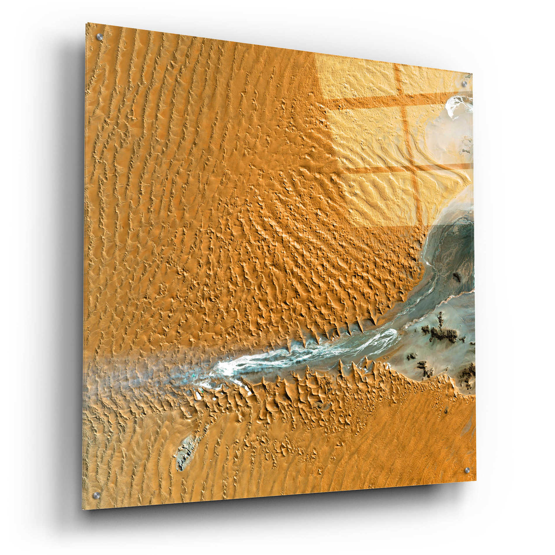 Epic Art 'Earth as Art: Namib Desert' Acrylic Glass Wall Art,36x36