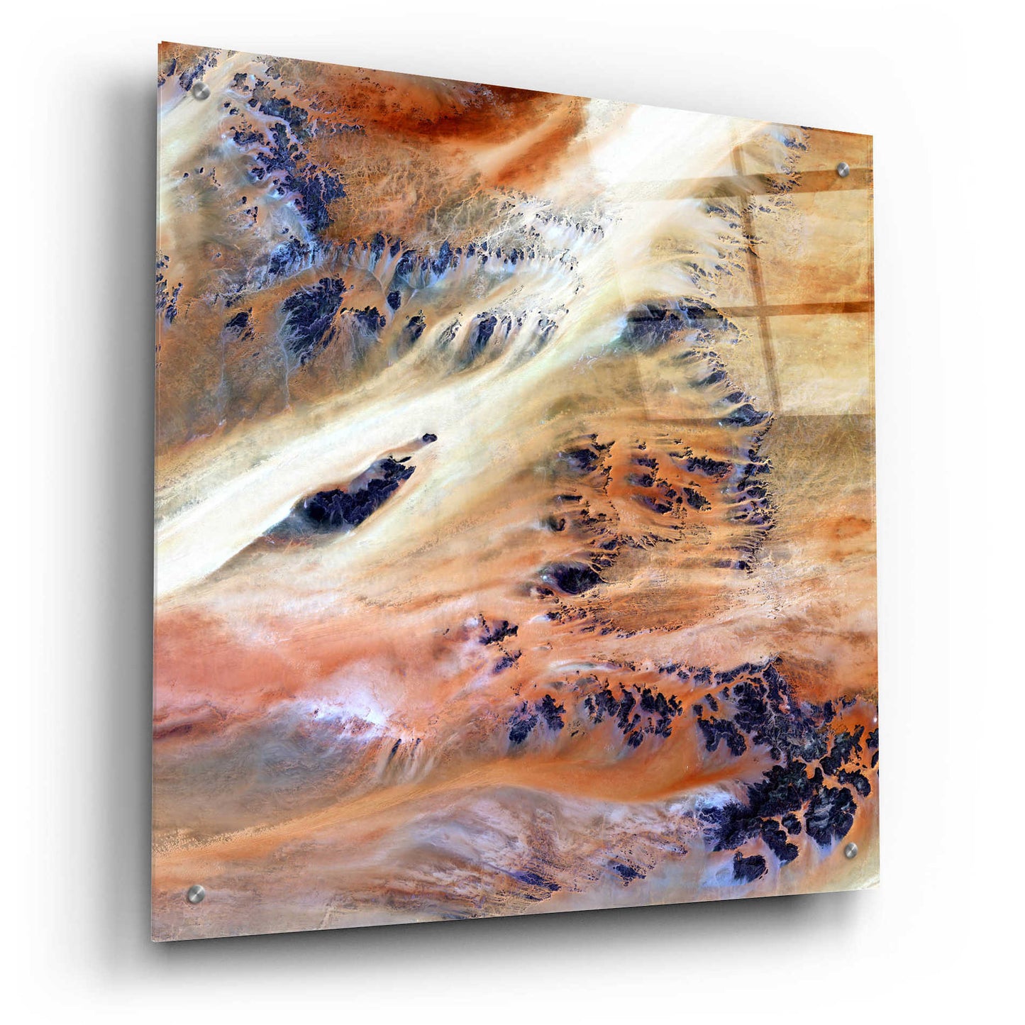 Epic Art 'Earth as Art: Terkezi Oasis' Acrylic Glass Wall Art,24x24