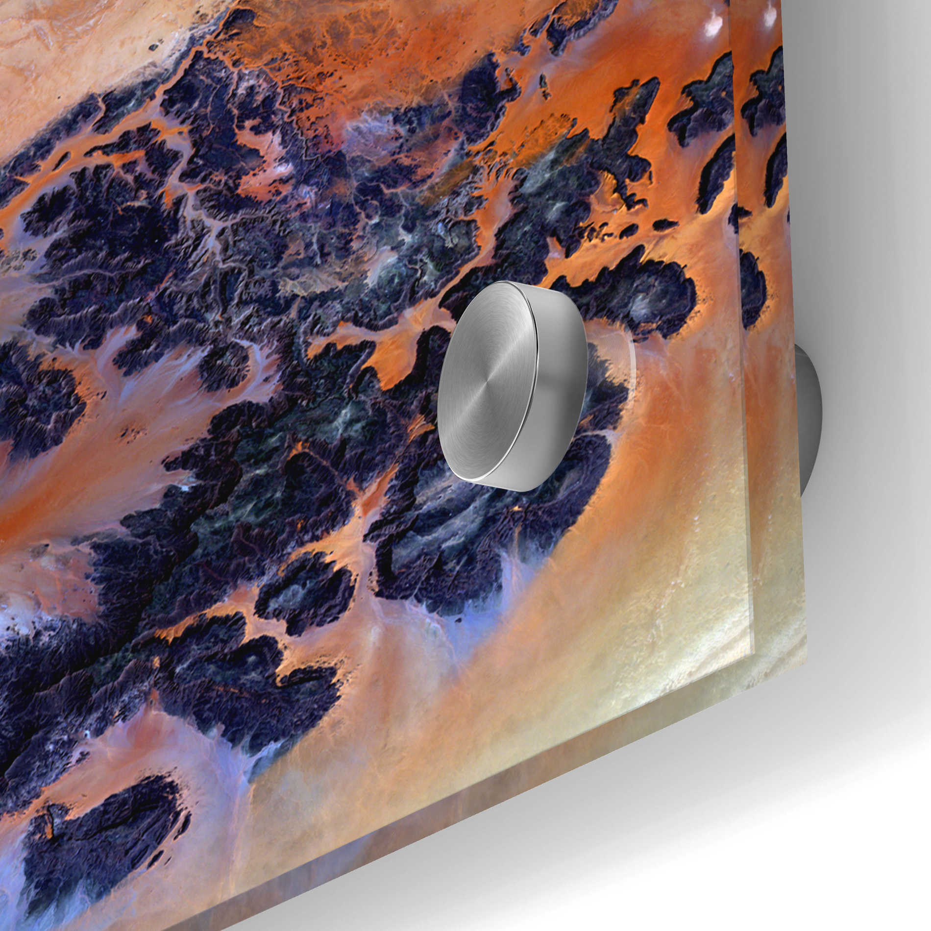 Epic Art 'Earth as Art: Terkezi Oasis' Acrylic Glass Wall Art,24x24