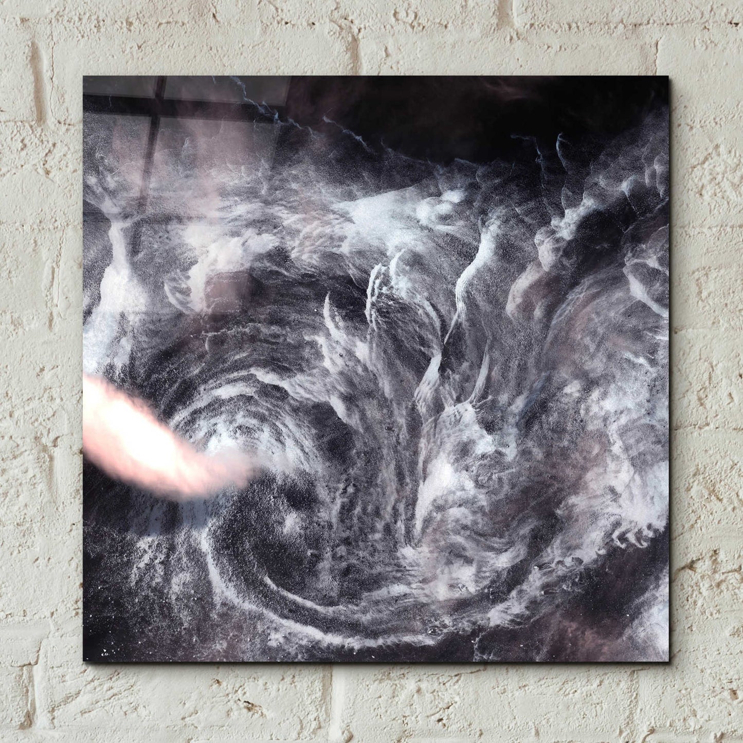Epic Art 'Earth as Art: Whirlpool in the Air' Acrylic Glass Wall Art,12x12
