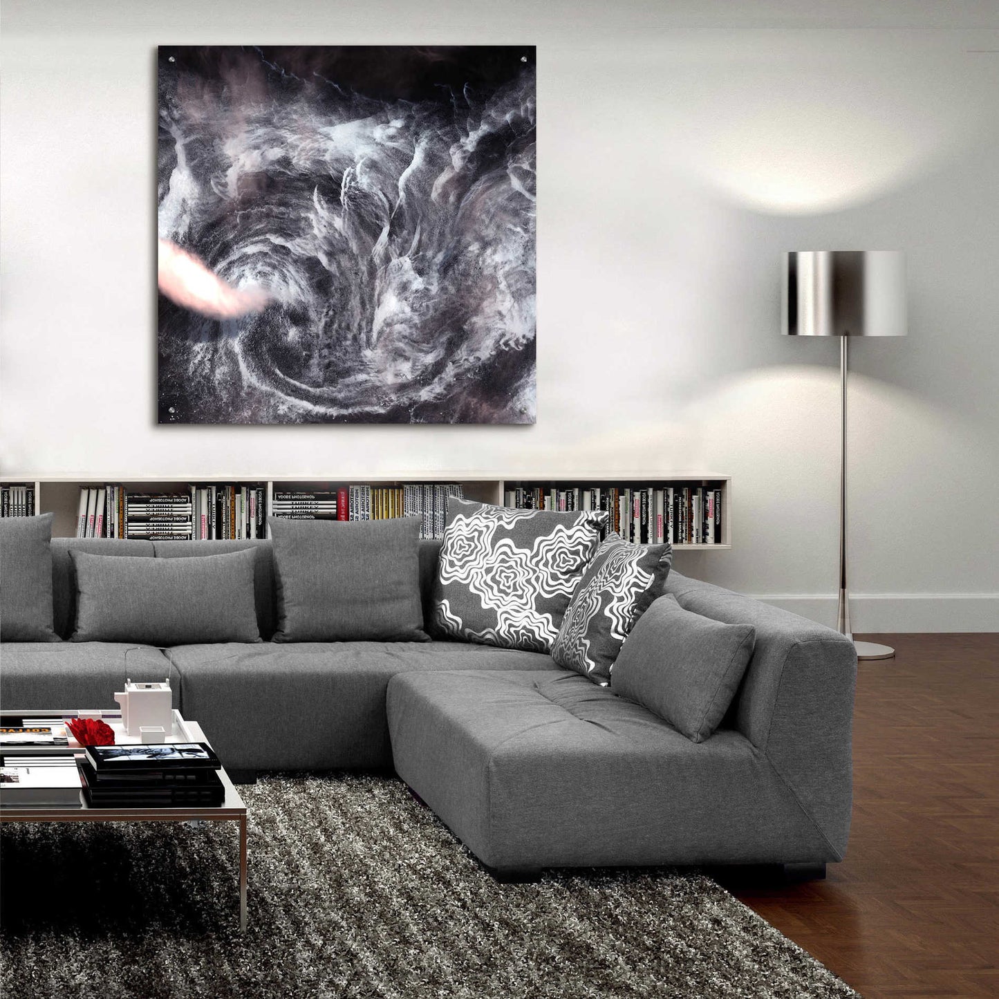 Epic Art 'Earth as Art: Whirlpool in the Air' Acrylic Glass Wall Art,36x36