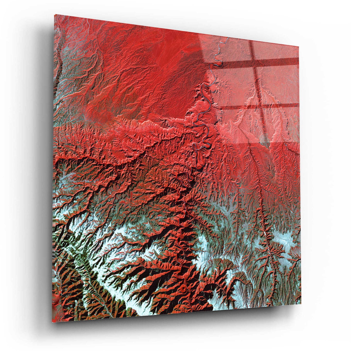 Epic Art 'Earth as Art: Desolation Canyon' Acrylic Glass Wall Art,12x12