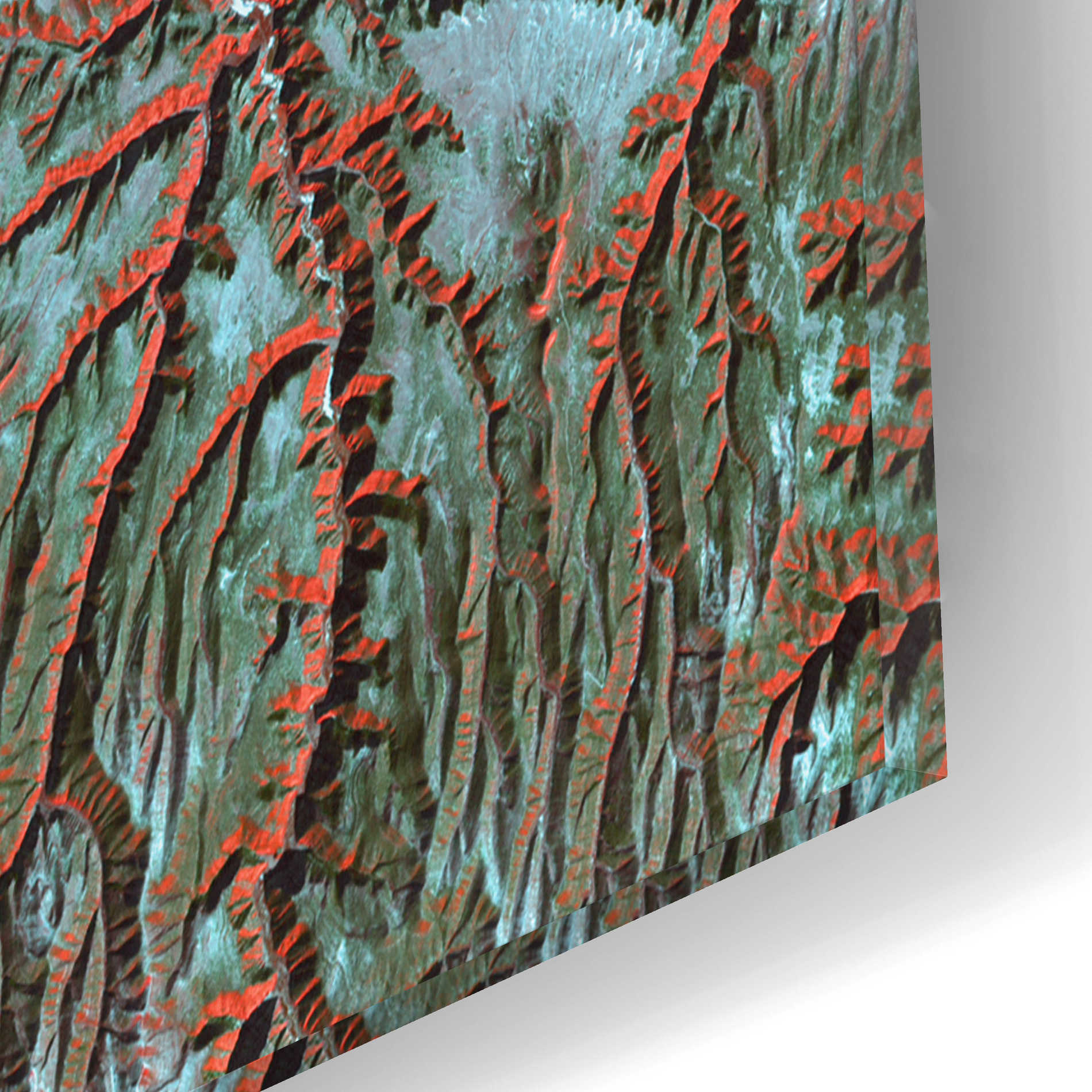 Epic Art 'Earth as Art: Desolation Canyon' Acrylic Glass Wall Art,12x12