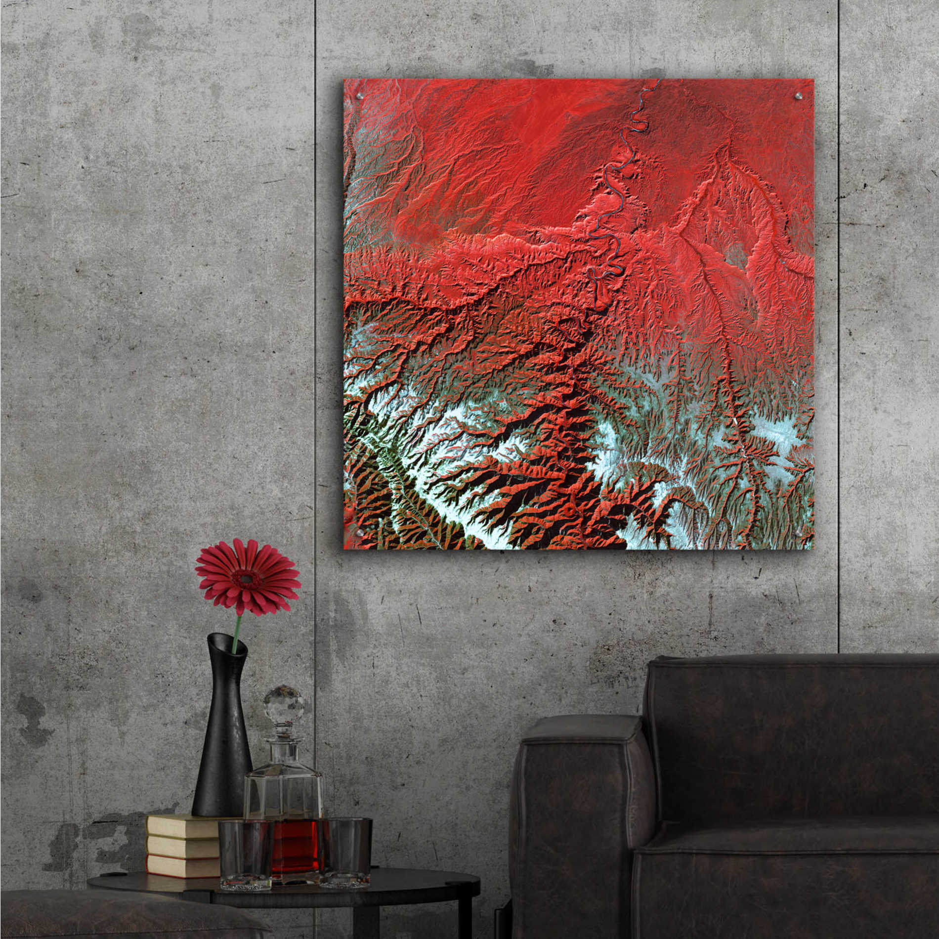 Epic Art 'Earth as Art: Desolation Canyon' Acrylic Glass Wall Art,36x36