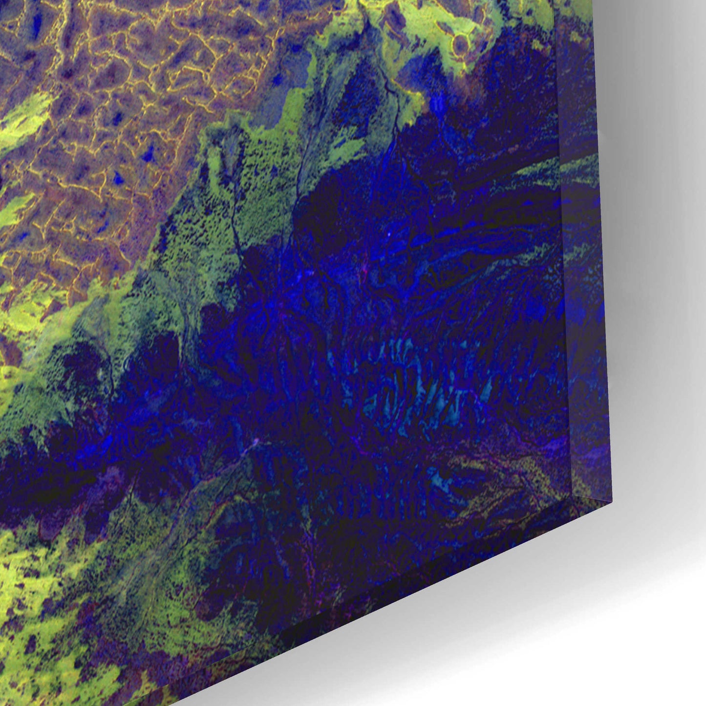 Epic Art 'Earth as Art: Lake Amadeus' Acrylic Glass Wall Art,12x12