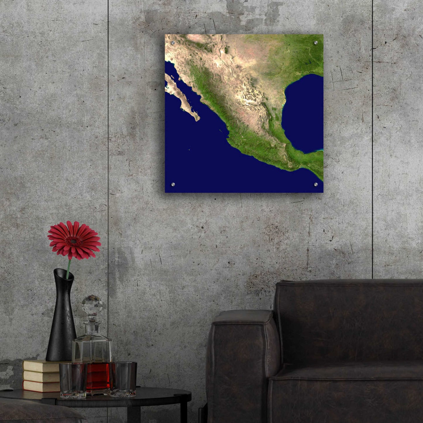 Epic Art 'Earth as Art: Mexico and Central America' Acrylic Glass Wall Art,24x24