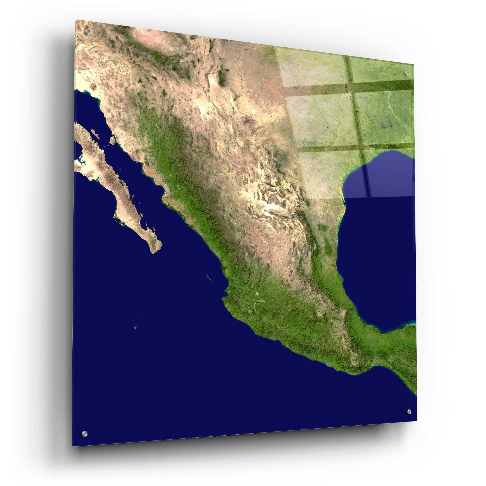 Epic Art 'Earth as Art: Mexico and Central America' Acrylic Glass Wall Art,36x36