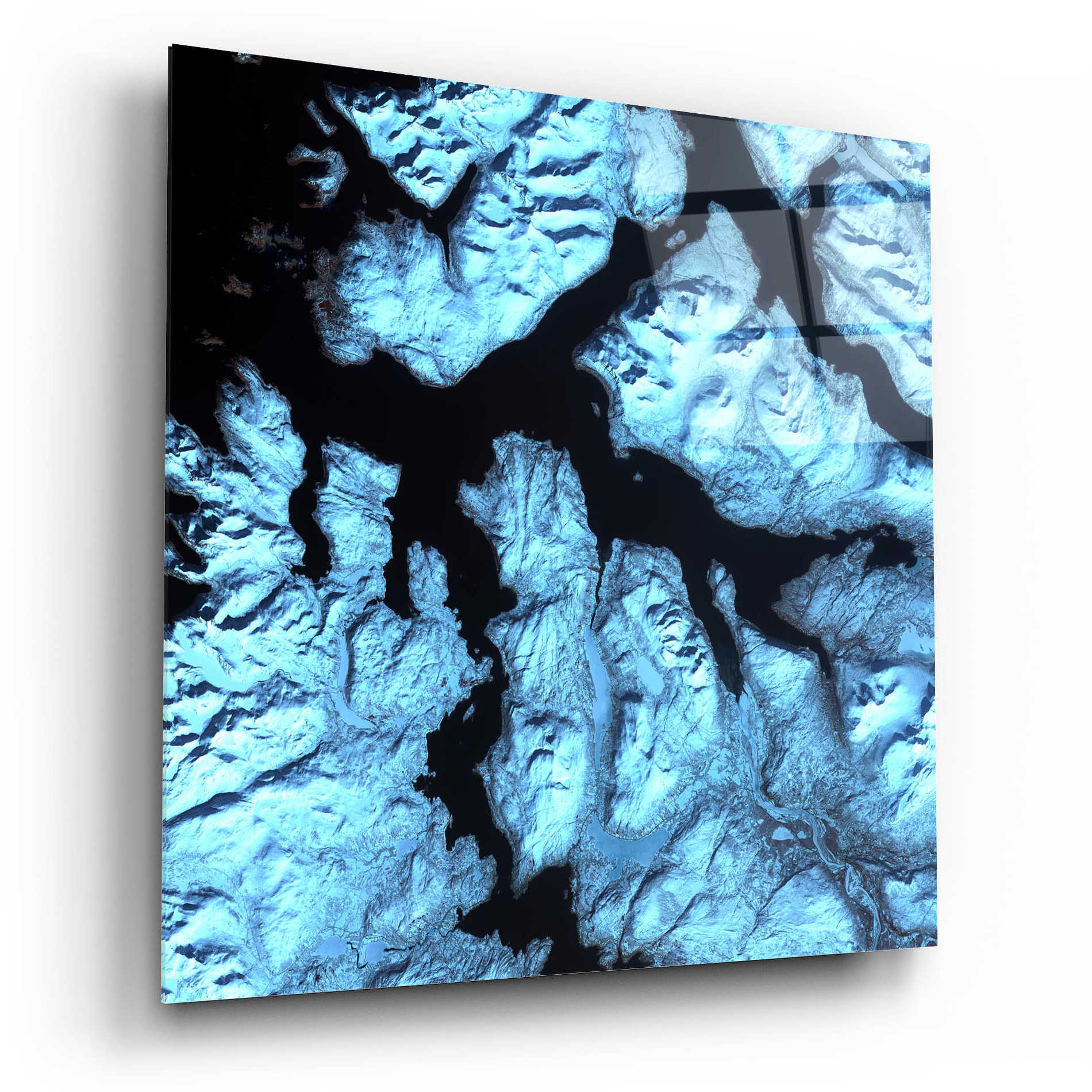 Epic Art 'Earth as Art: Northern Norway' Acrylic Glass Wall Art,12x12
