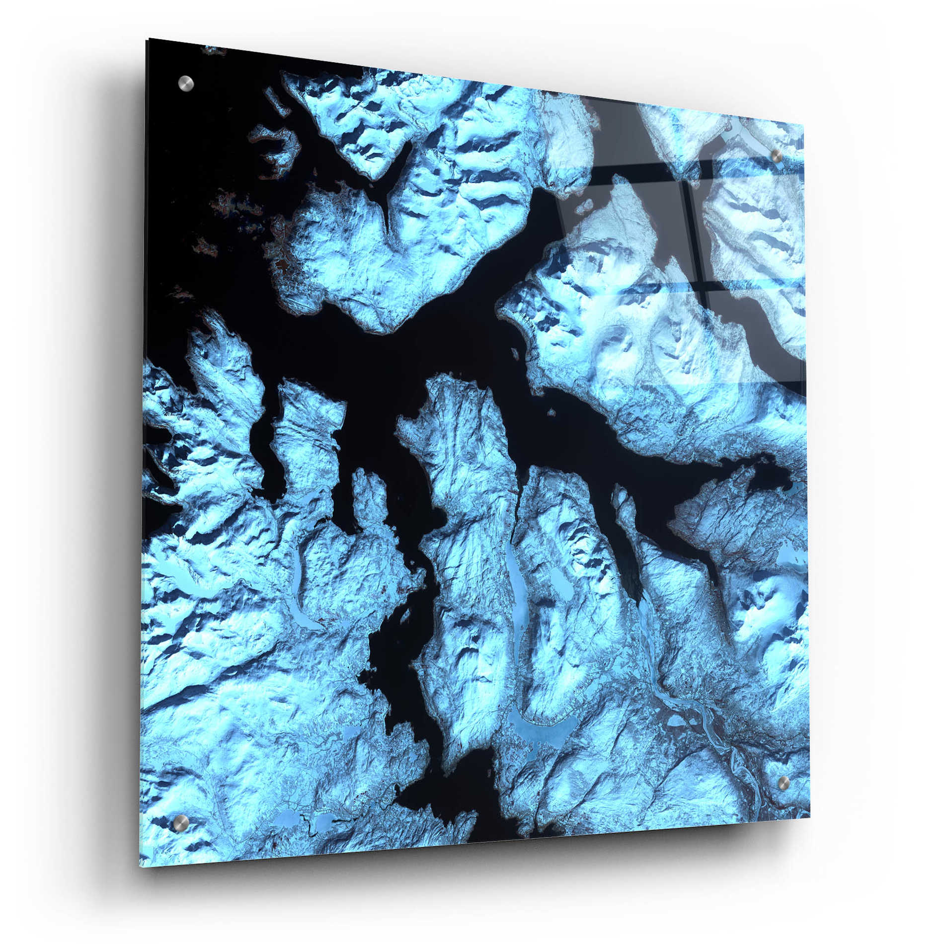 Epic Art 'Earth as Art: Northern Norway' Acrylic Glass Wall Art,24x24