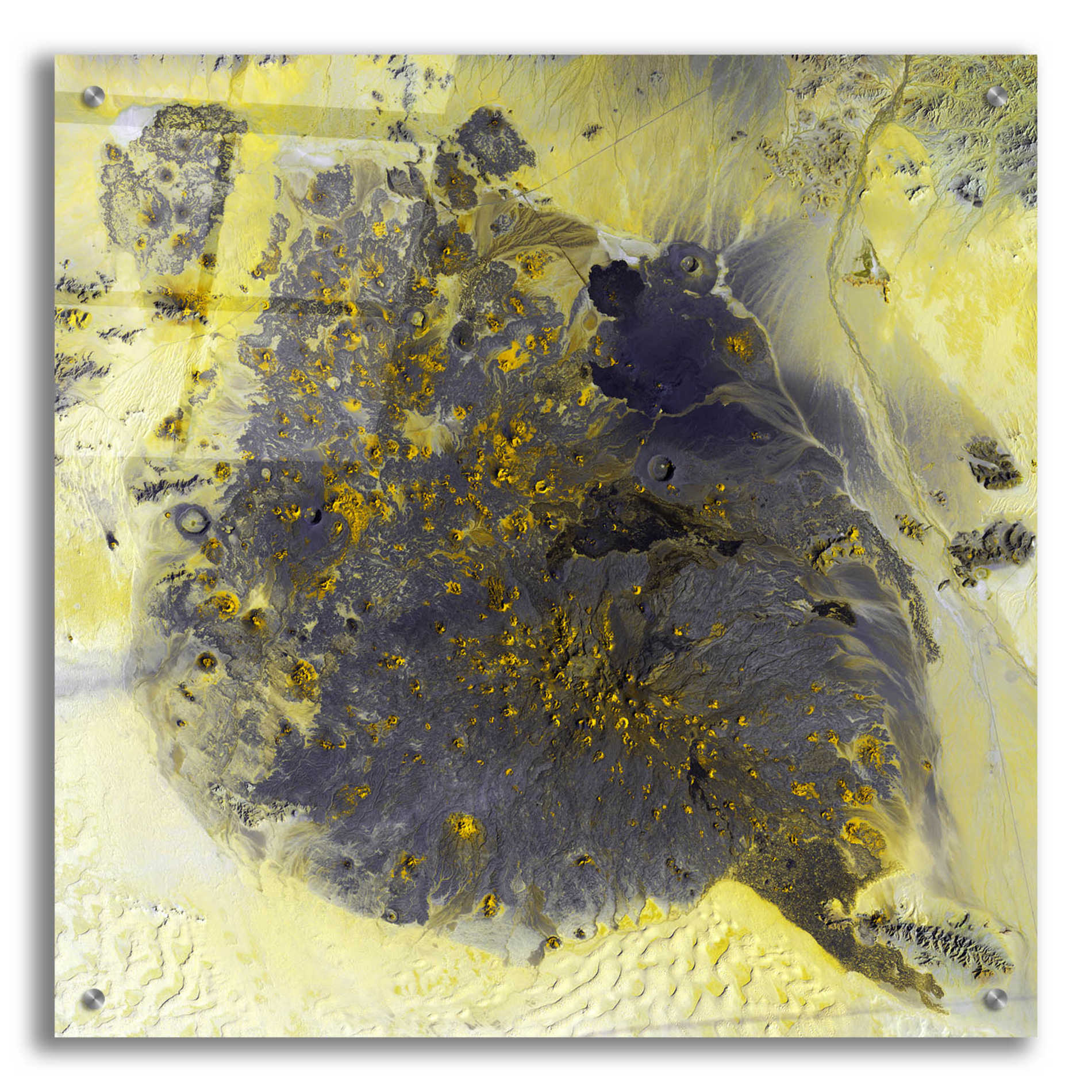 Epic Art 'Earth as Art: Pinacate Volcano' Acrylic Glass Wall Art,24x24