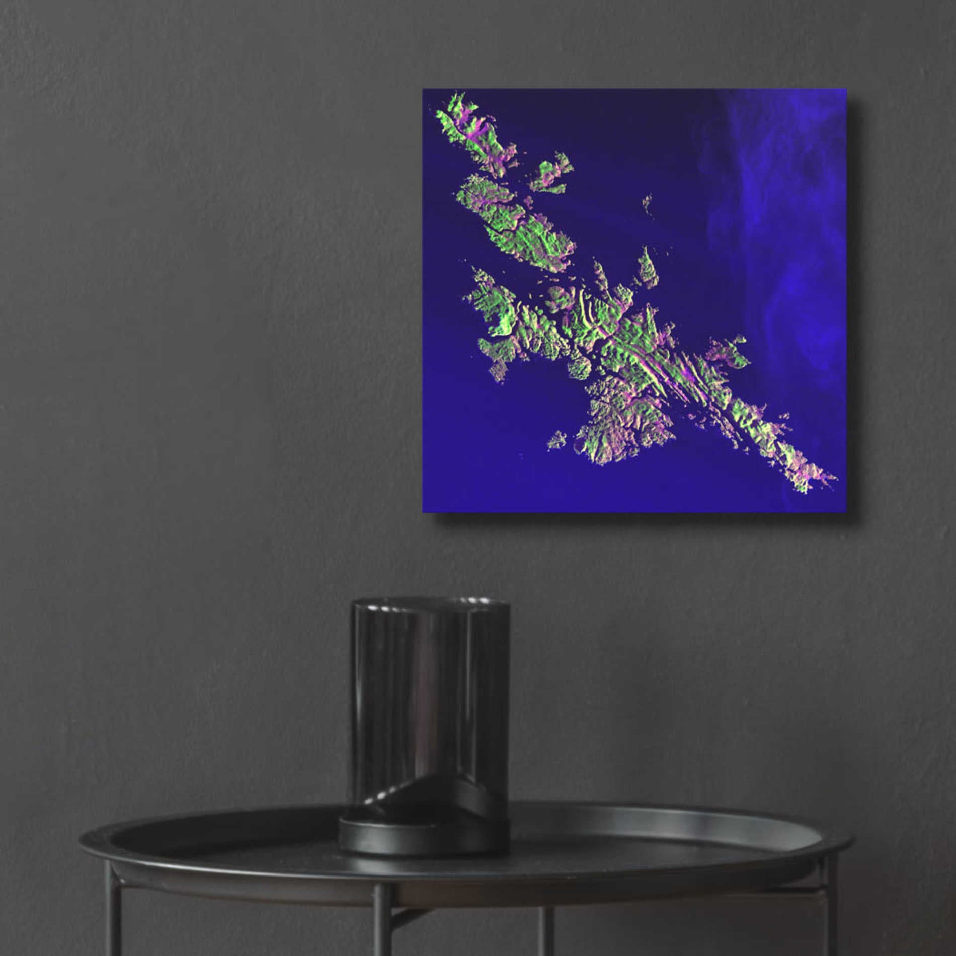 Epic Art 'Earth as Art: Shetland Islands' Acrylic Glass Wall Art,12x12