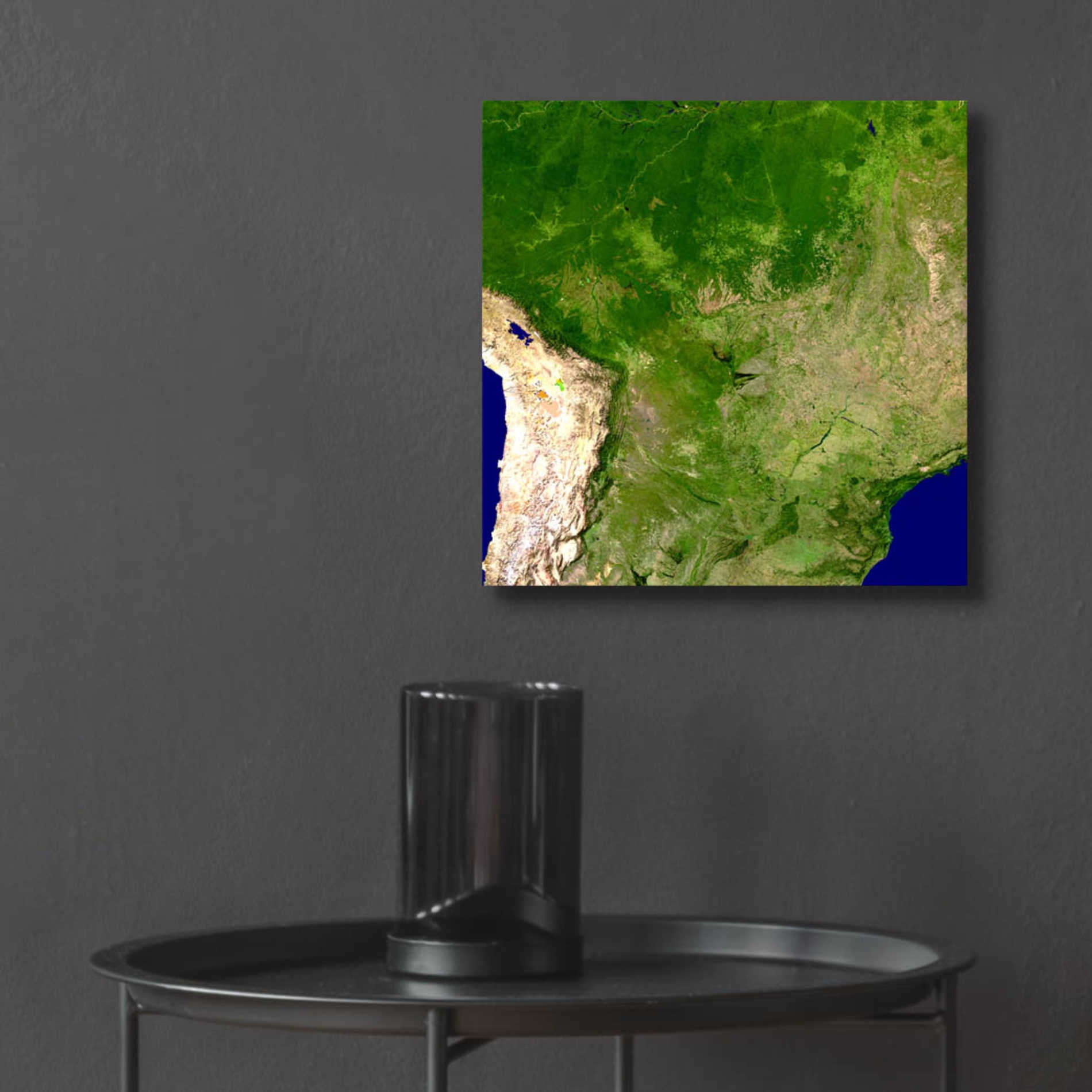 Epic Art 'Earth as Art: South America' Acrylic Glass Wall Art,12x12