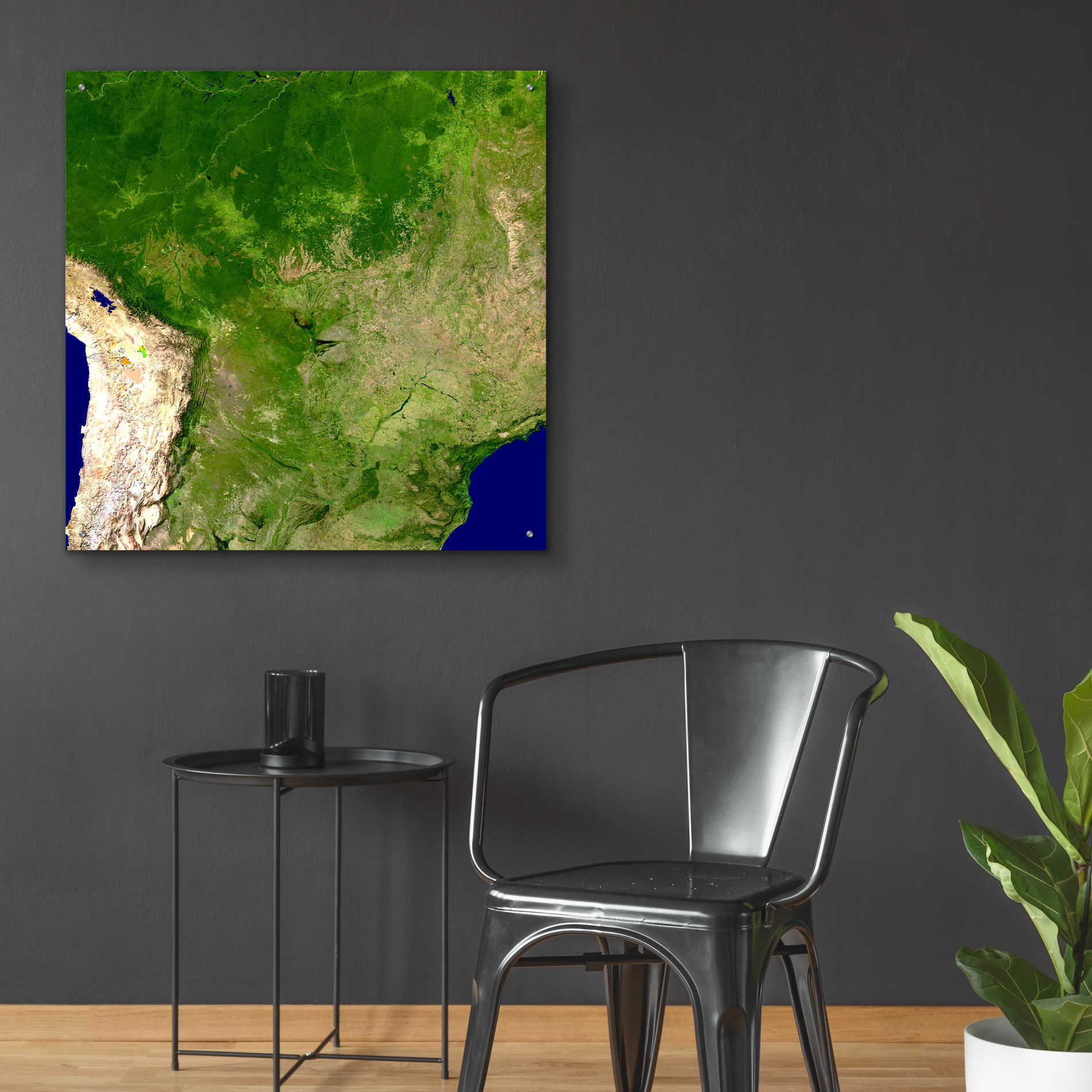 Epic Art 'Earth as Art: South America' Acrylic Glass Wall Art,36x36