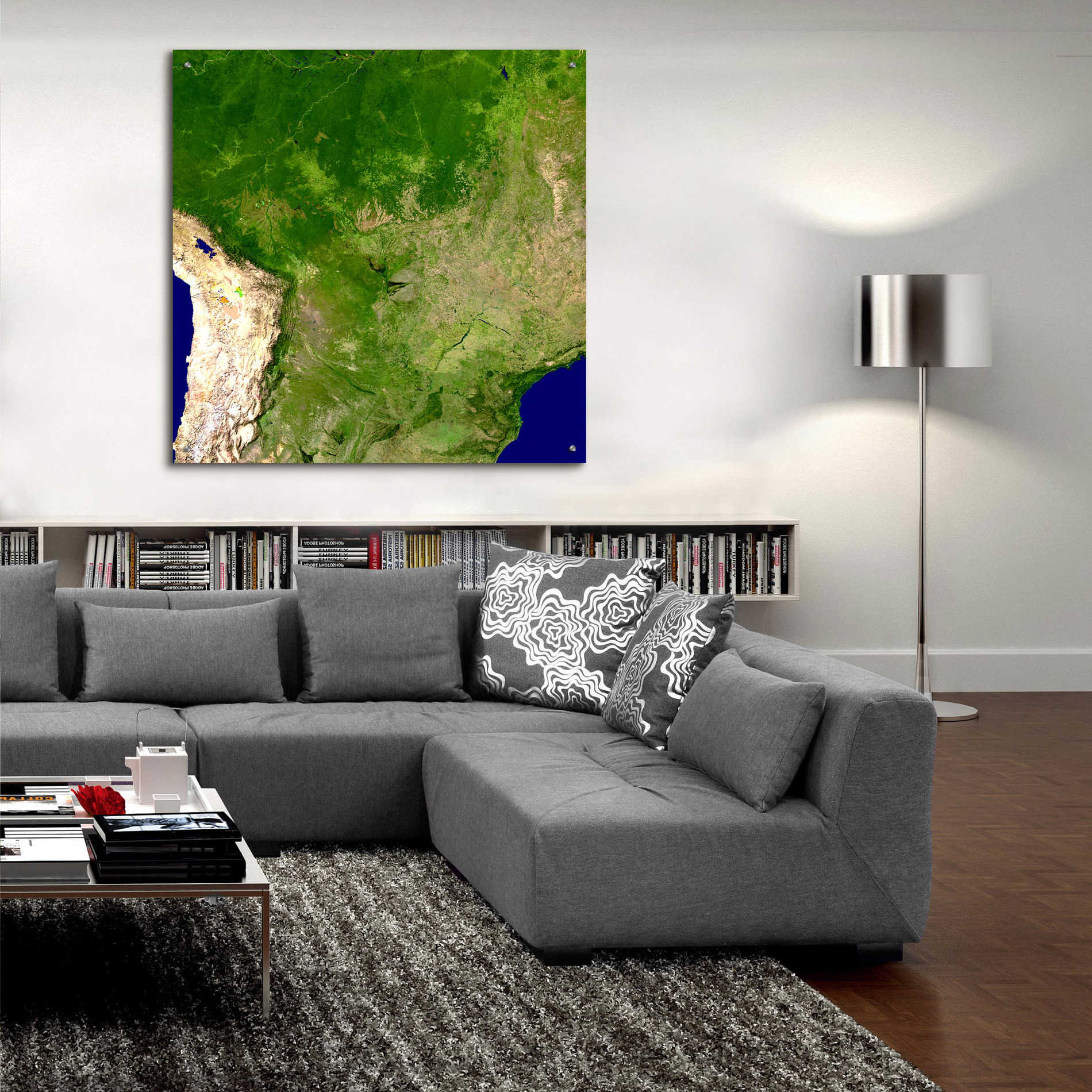 Epic Art 'Earth as Art: South America' Acrylic Glass Wall Art,36x36