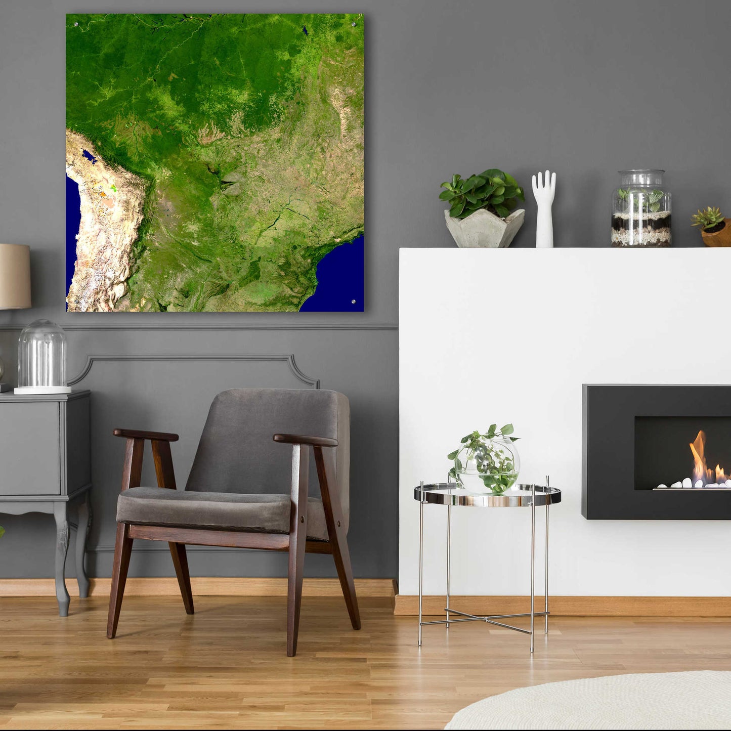 Epic Art 'Earth as Art: South America' Acrylic Glass Wall Art,36x36