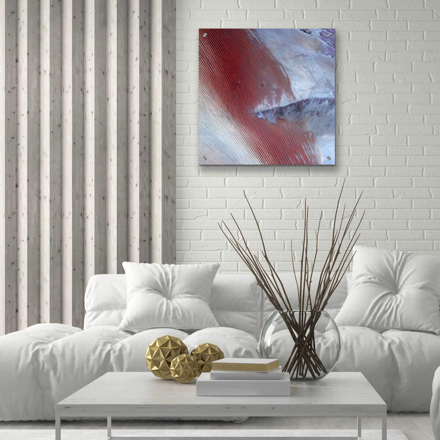 Epic Art 'Earth as Art: Empty Quarter,' Acrylic Glass Wall Art,24x24